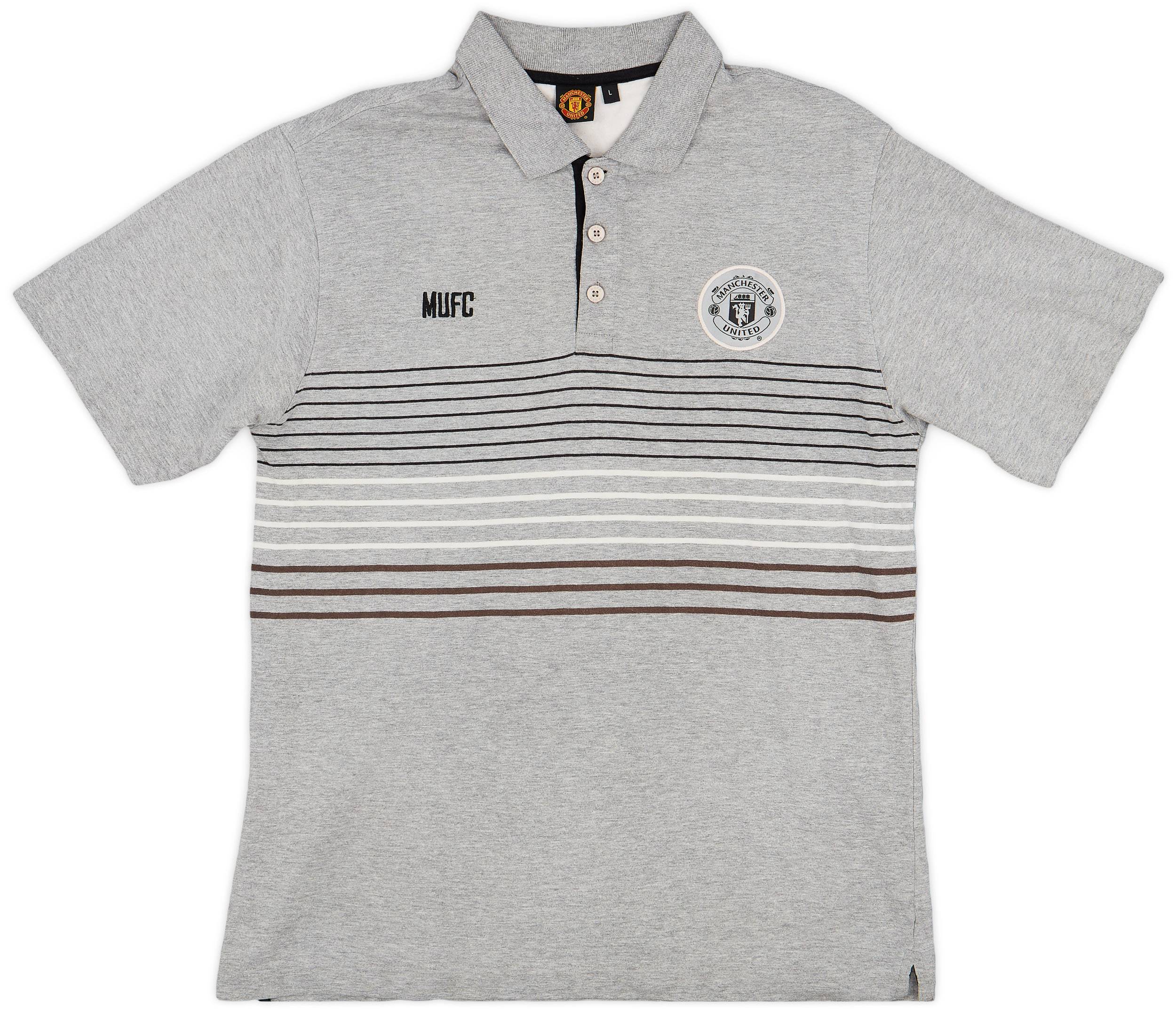 2010s Manchester United Polo Shirt - 9/10 - (L)