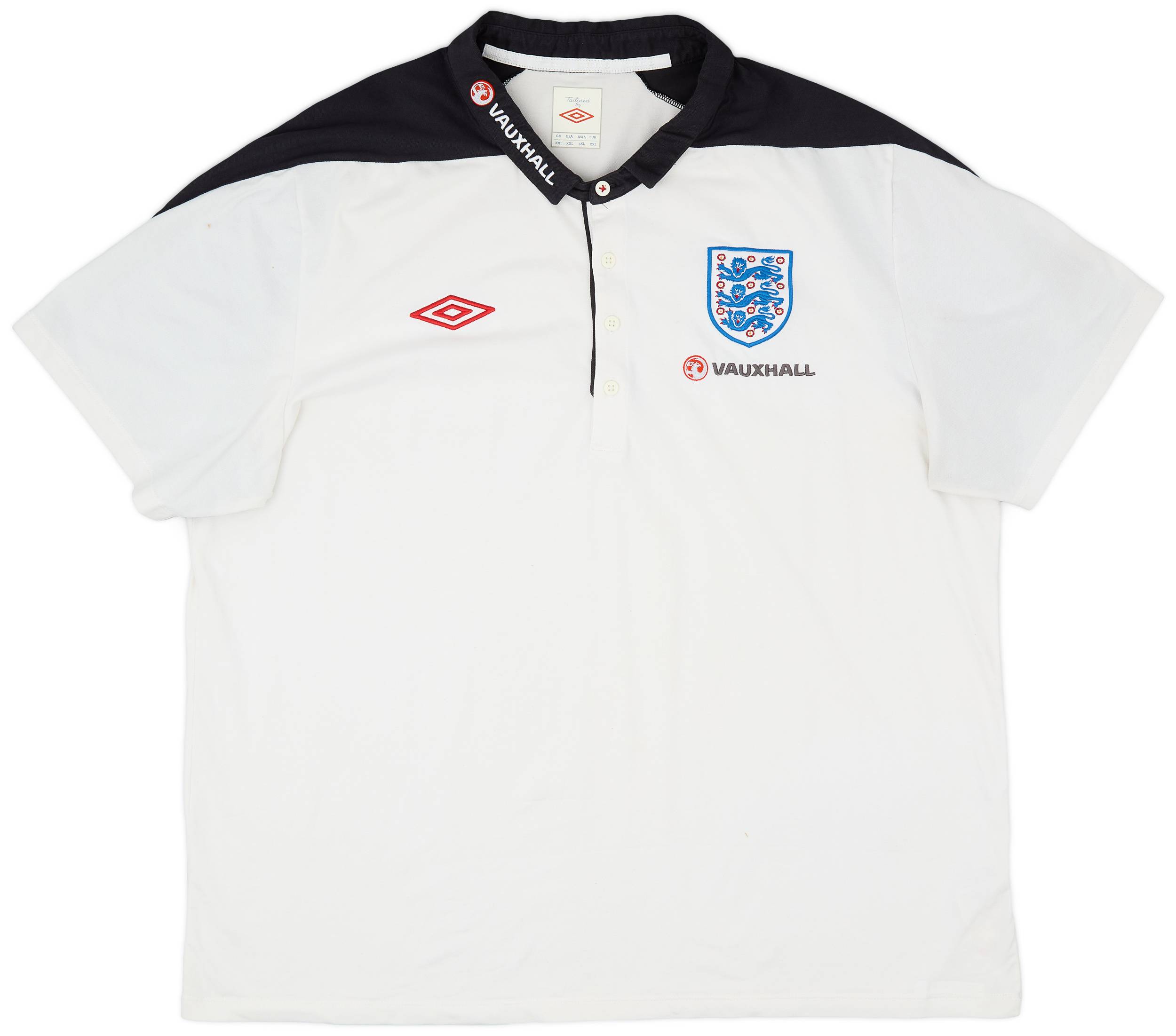 2012 England Umbro Polo Shirt - 8/10 - (XXL)