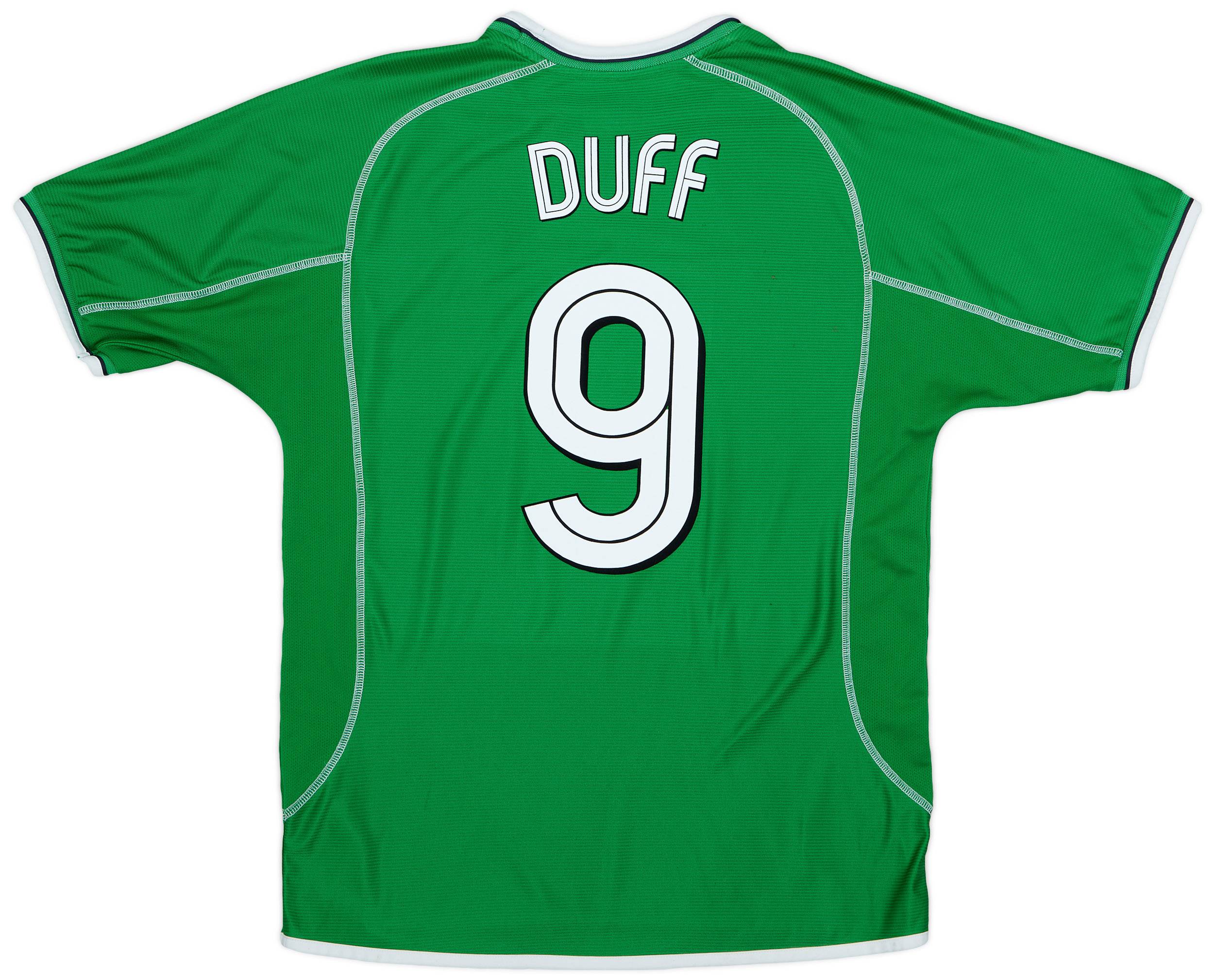 2001-03 Ireland Home Shirt Duff #9 - 6/10 - (L)
