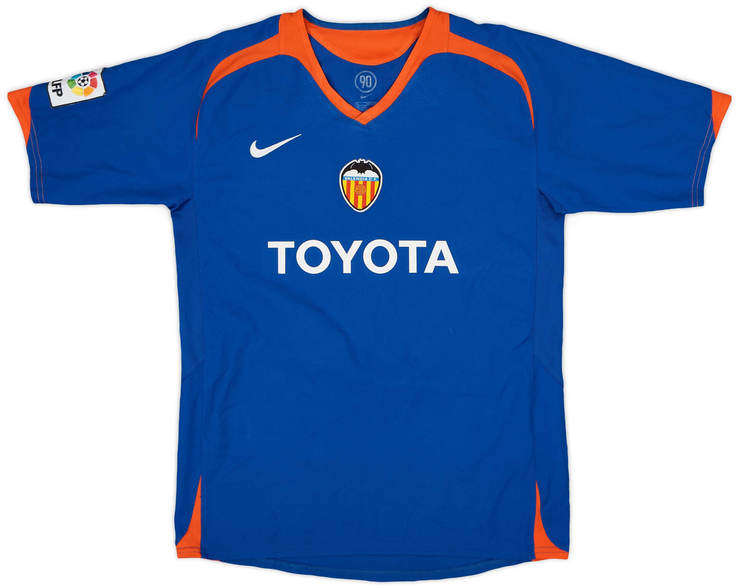 2005-06 Valencia Away Shirt - 5/10 - (XL.Boys)