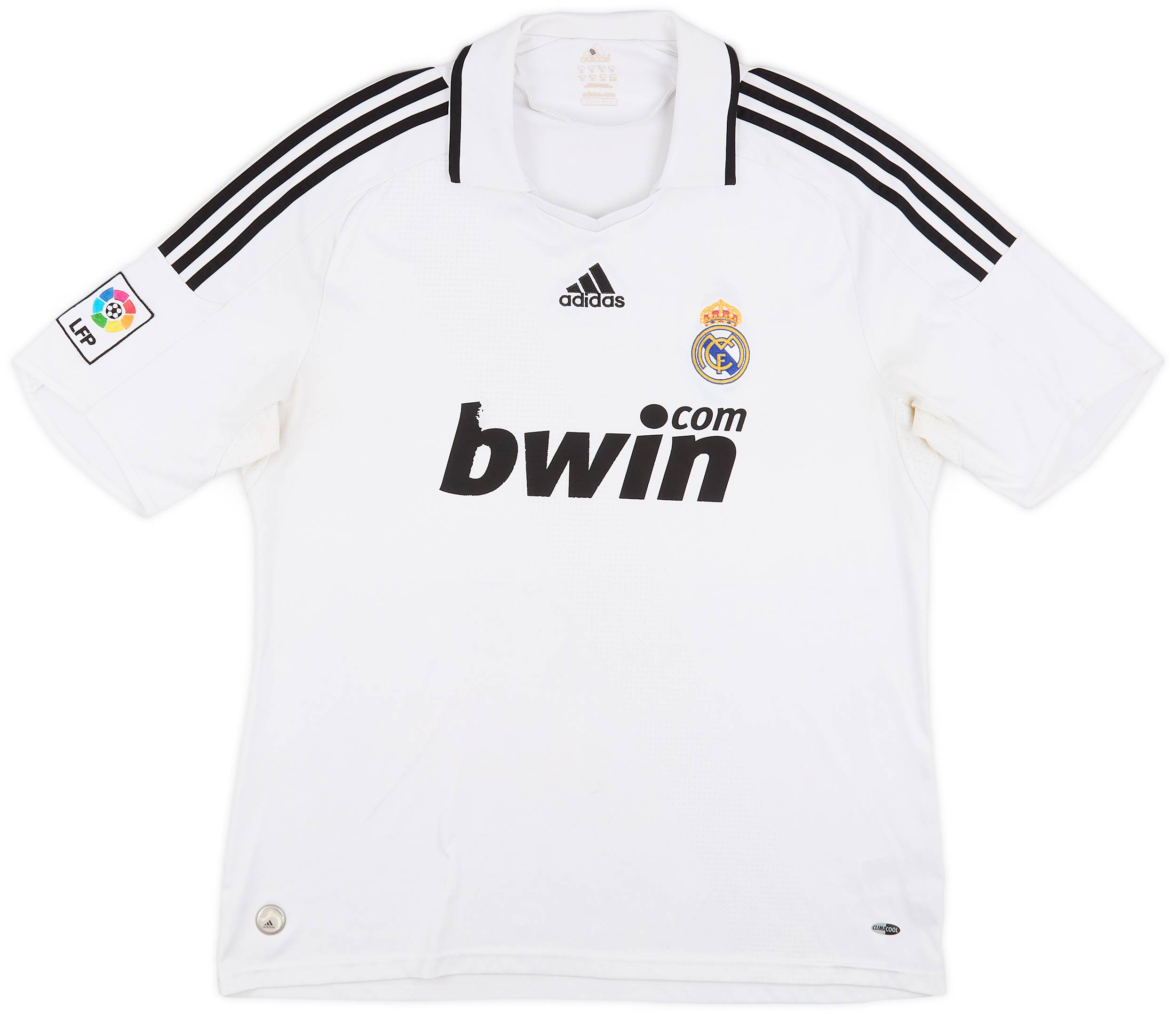2008 09 Real Madrid Home Shirt 5 10 XL