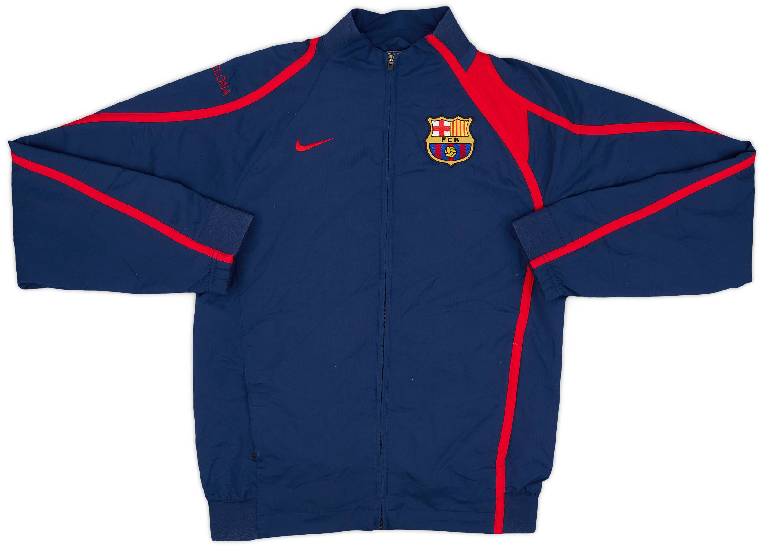 2007-08 Barcelona Nike Track Jacket - 8/10 - (M)