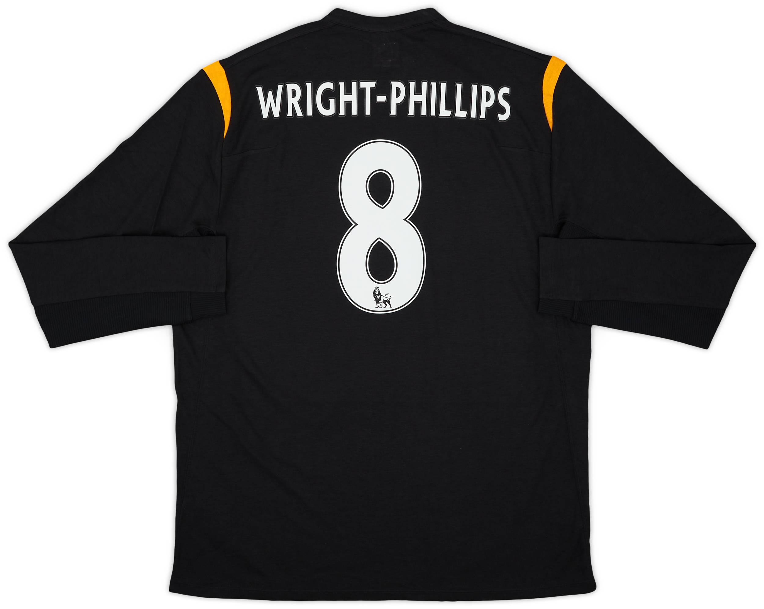 2009-10 Manchester City Away L/S Shirt Wright-Phillips #8 (L)