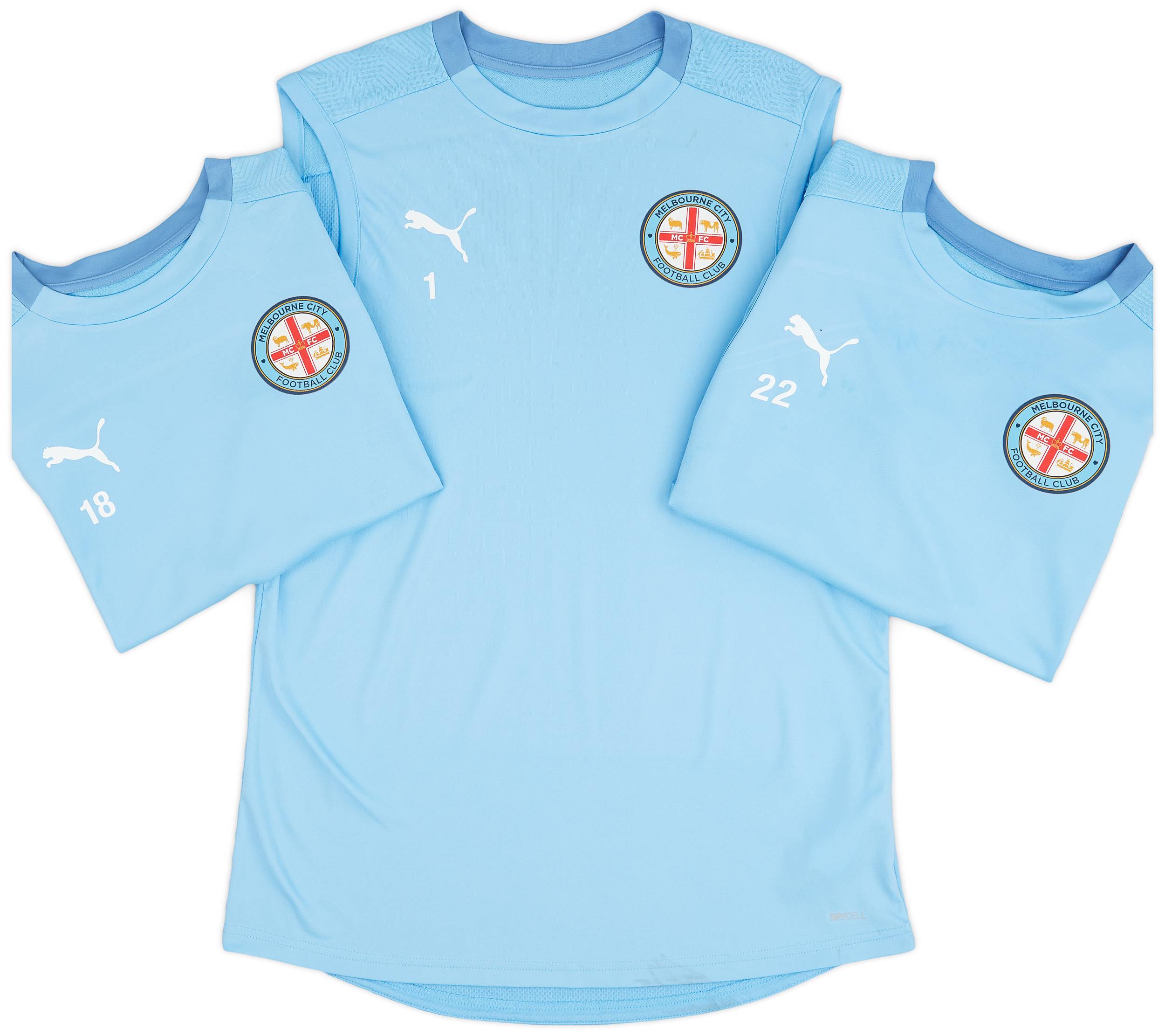 2021-22 Melbourne City Player Issue Training Vest # - 9/10