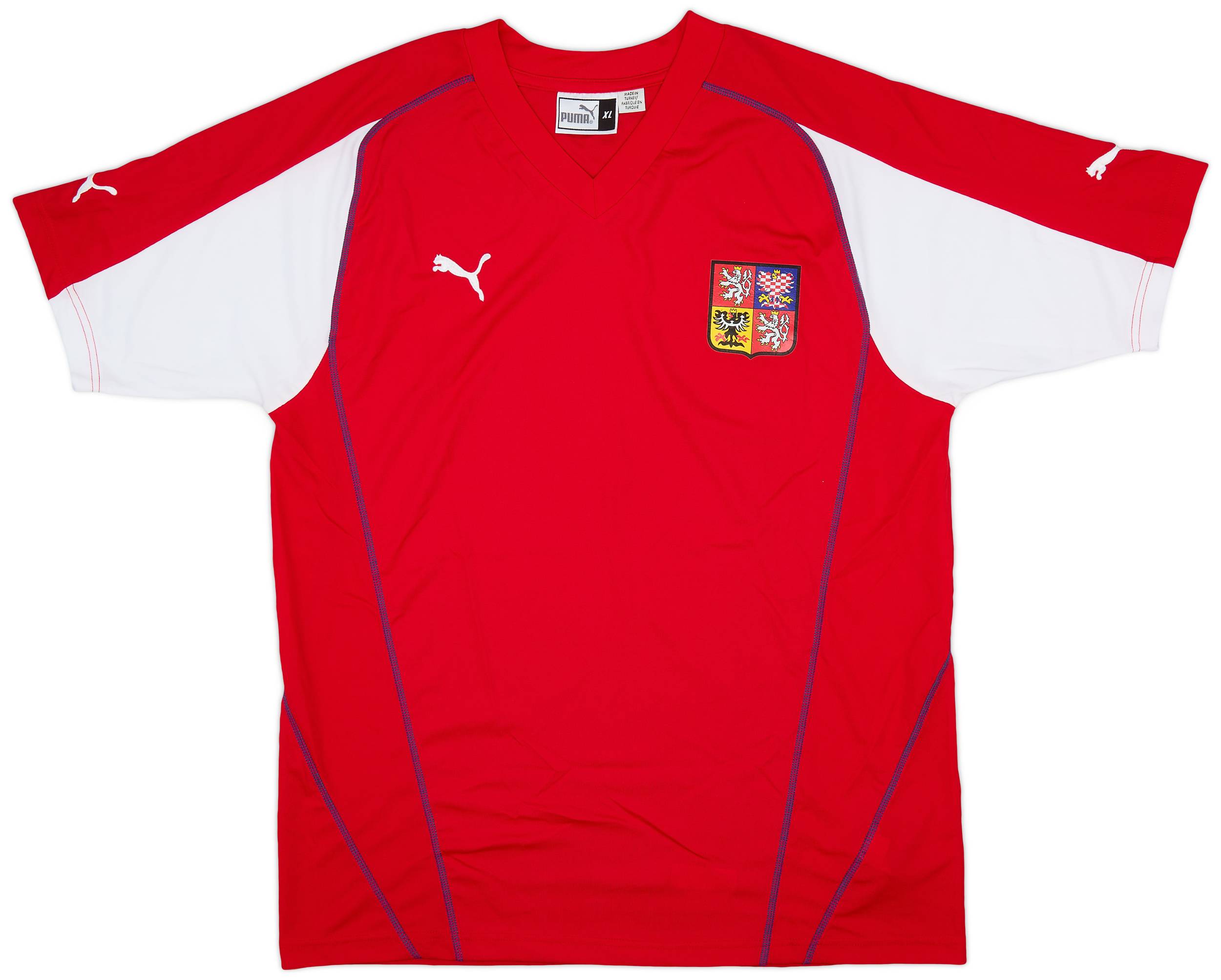 2004-05 Czech Republic Basic Home Shirt - 9/10 - (XL)
