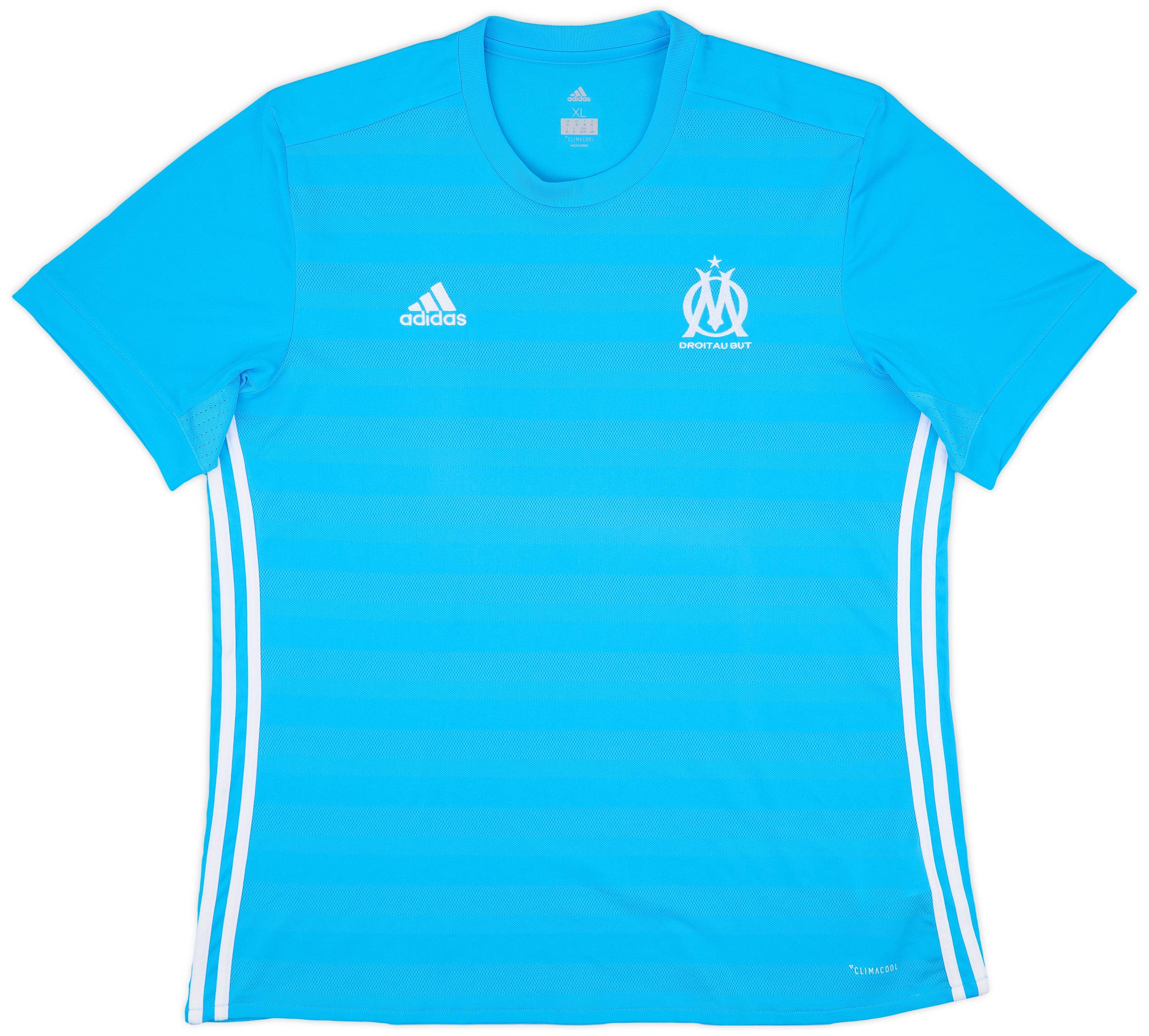 2017-18 Olympique Marseille adidas Training Shirt - 9/10 - (XL)
