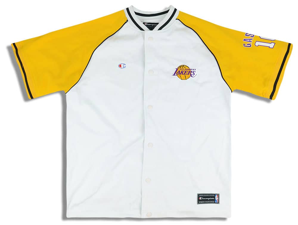 2008-10 Authentic LA Lakers Gasol #16 Champion Shooting Shirt S