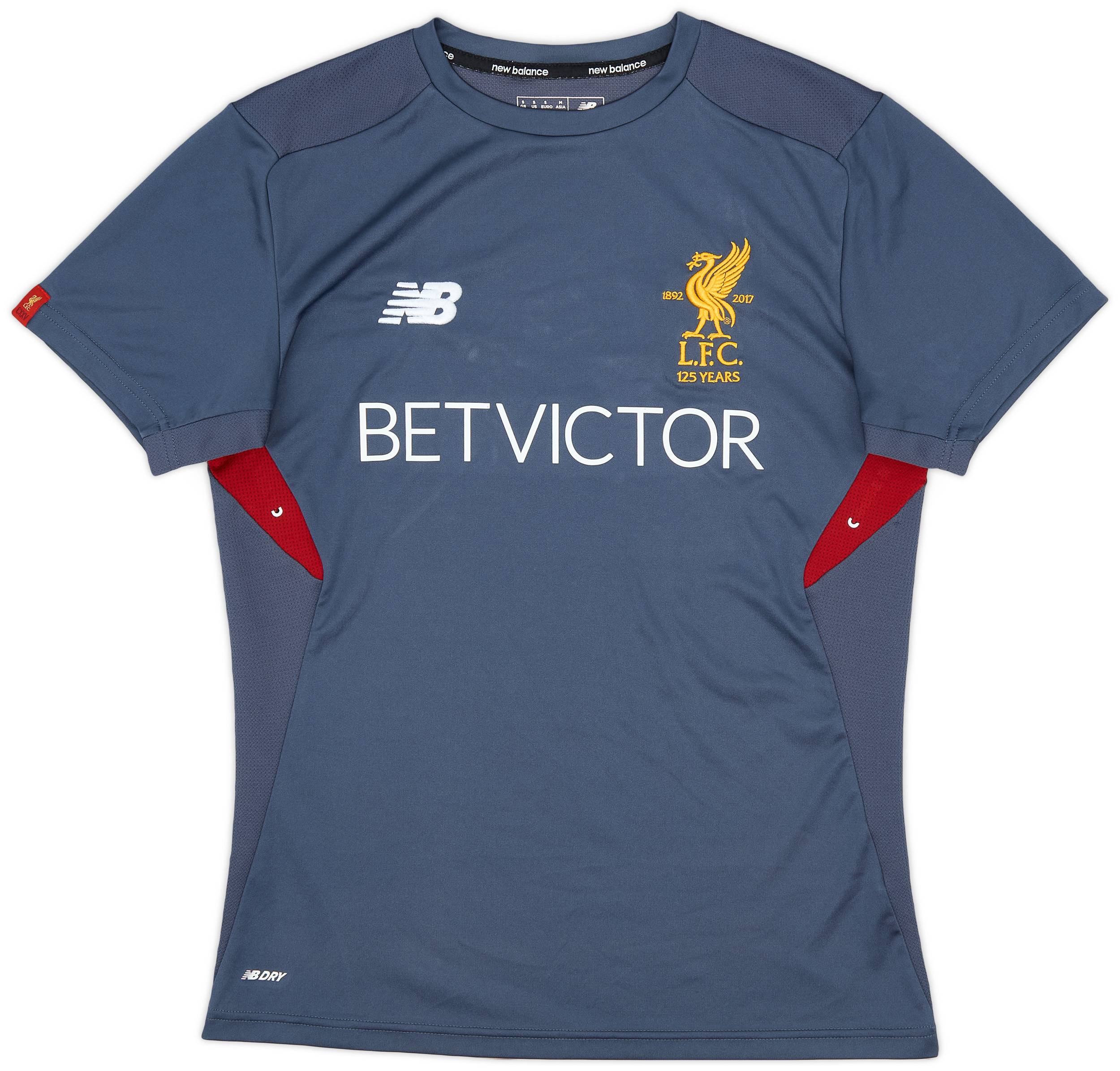 2017 18 Liverpool New Balance Training Shirt 6 10 S