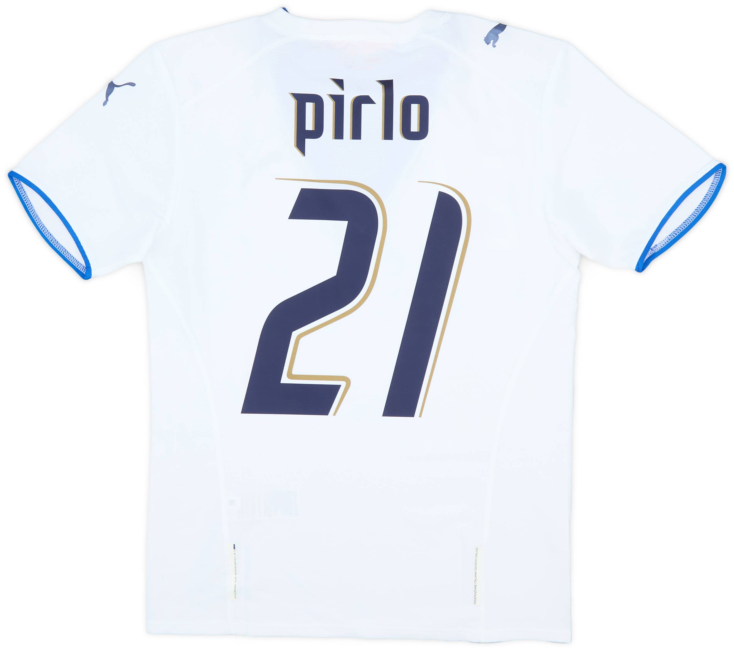 2006 Italy Away Shirt Pirlo #21 (S)