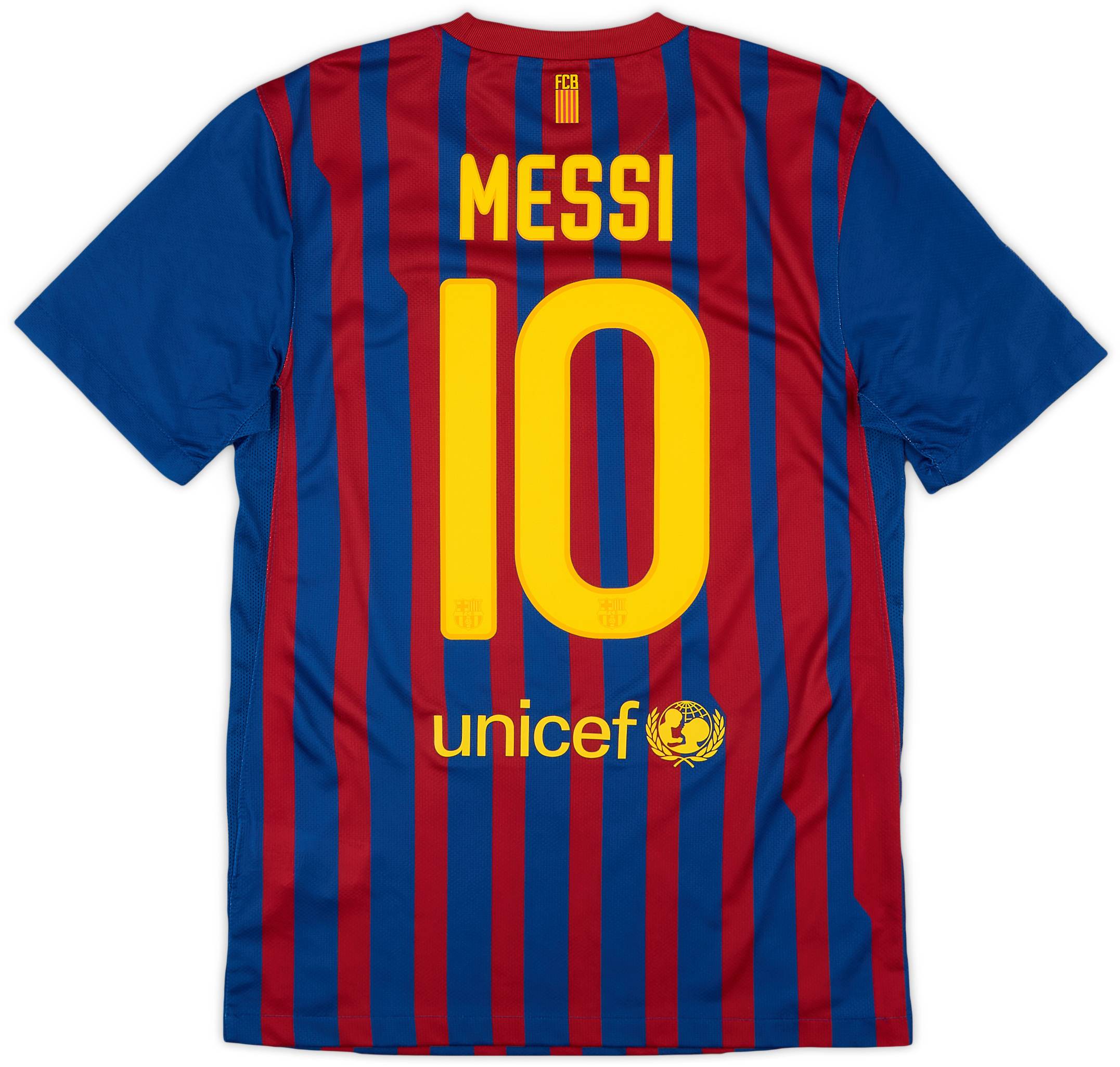 2011-12 Barcelona Home Shirt Messi #10 - 8/10 - (S)