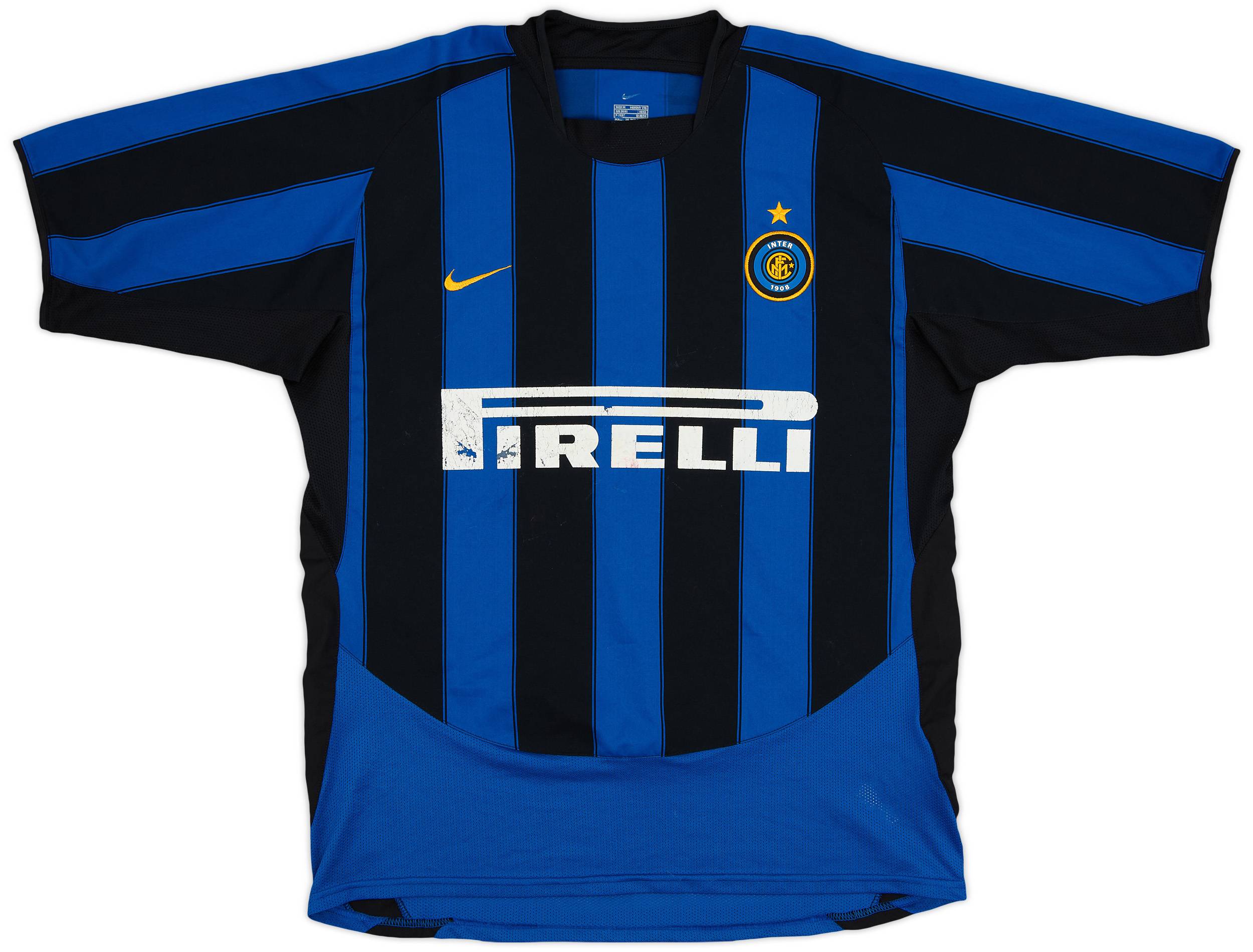 2003-04 Inter Milan Home Shirt - 4/10 - (M)