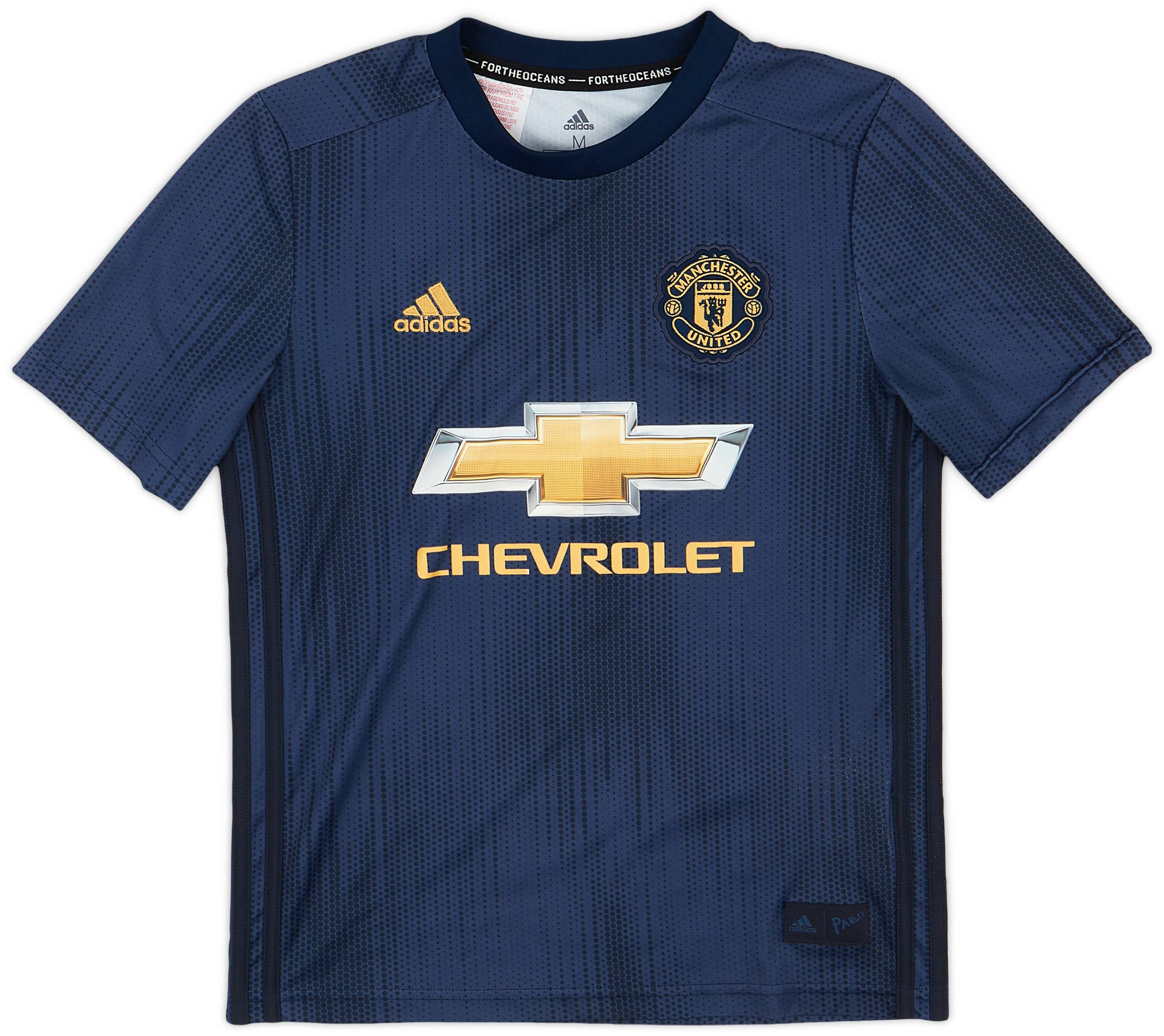 2018-19 Manchester United Third Shirt - 8/10 - (M.Boys)