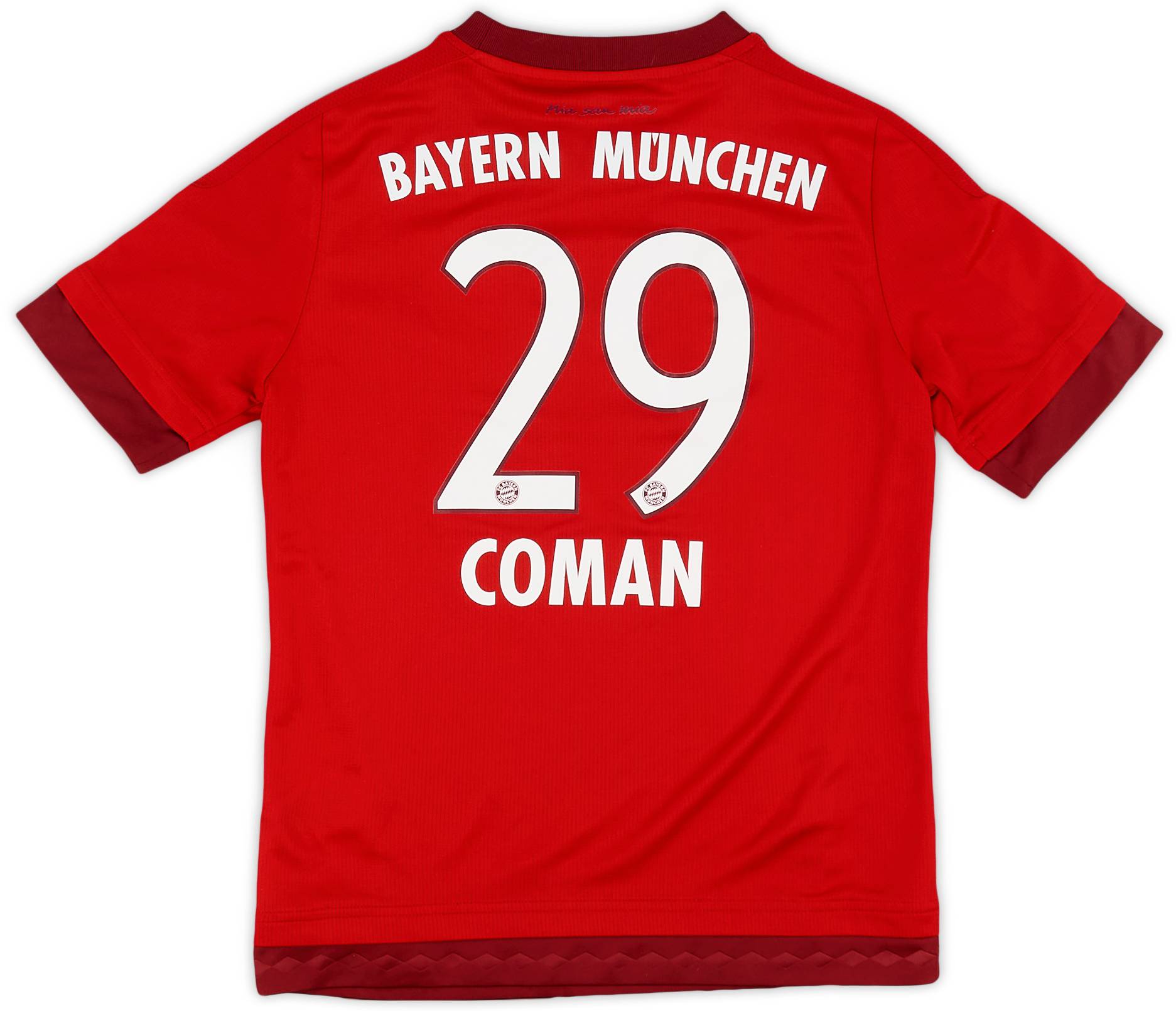 2015-16 Bayern Munich Home Shirt Coman #29 - 9/10 - (M.Boys)