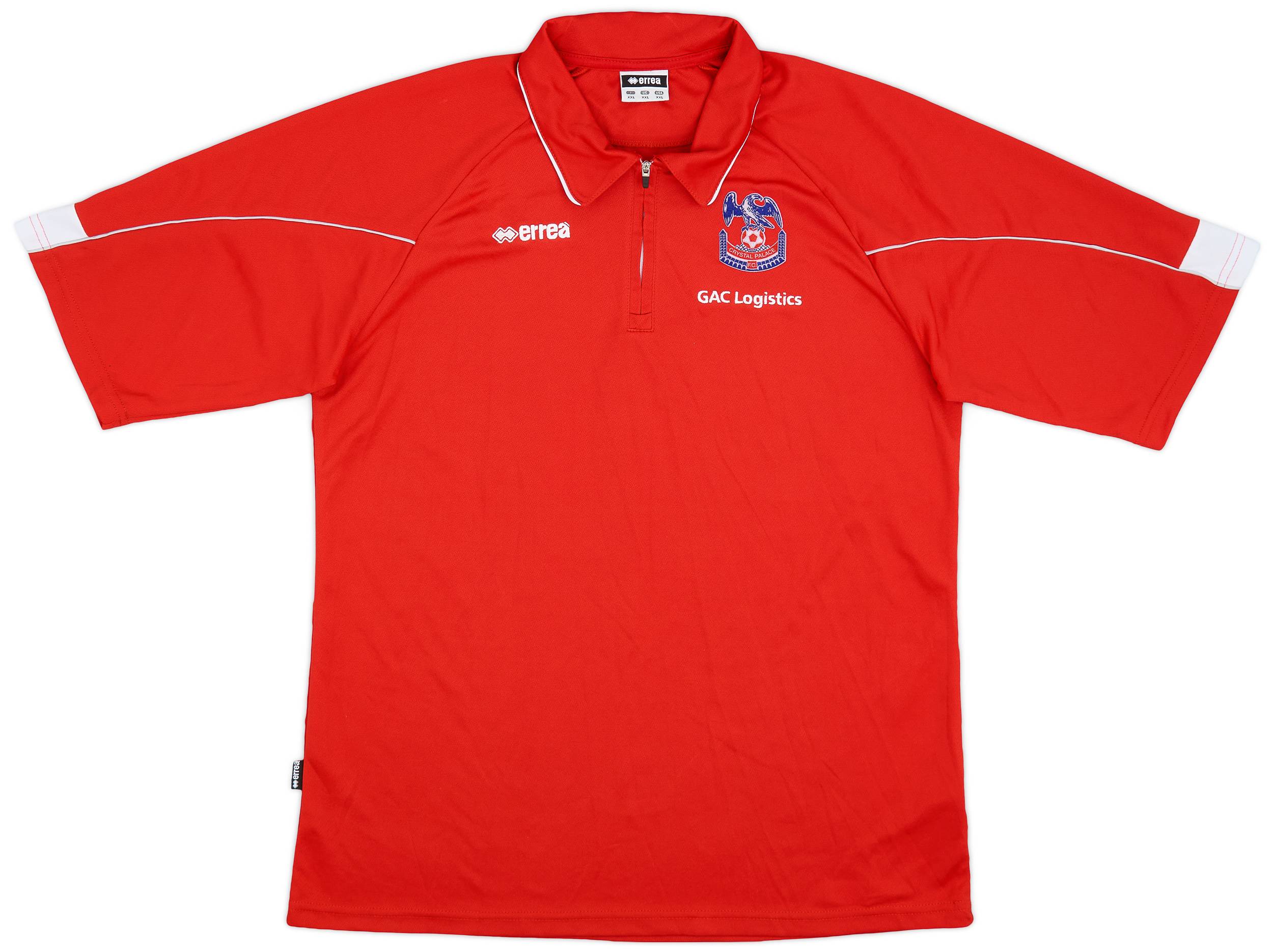 2007-09 Crystal Palace Errea 1/4 Zip Training Shirt - 9/10 - (XXL)