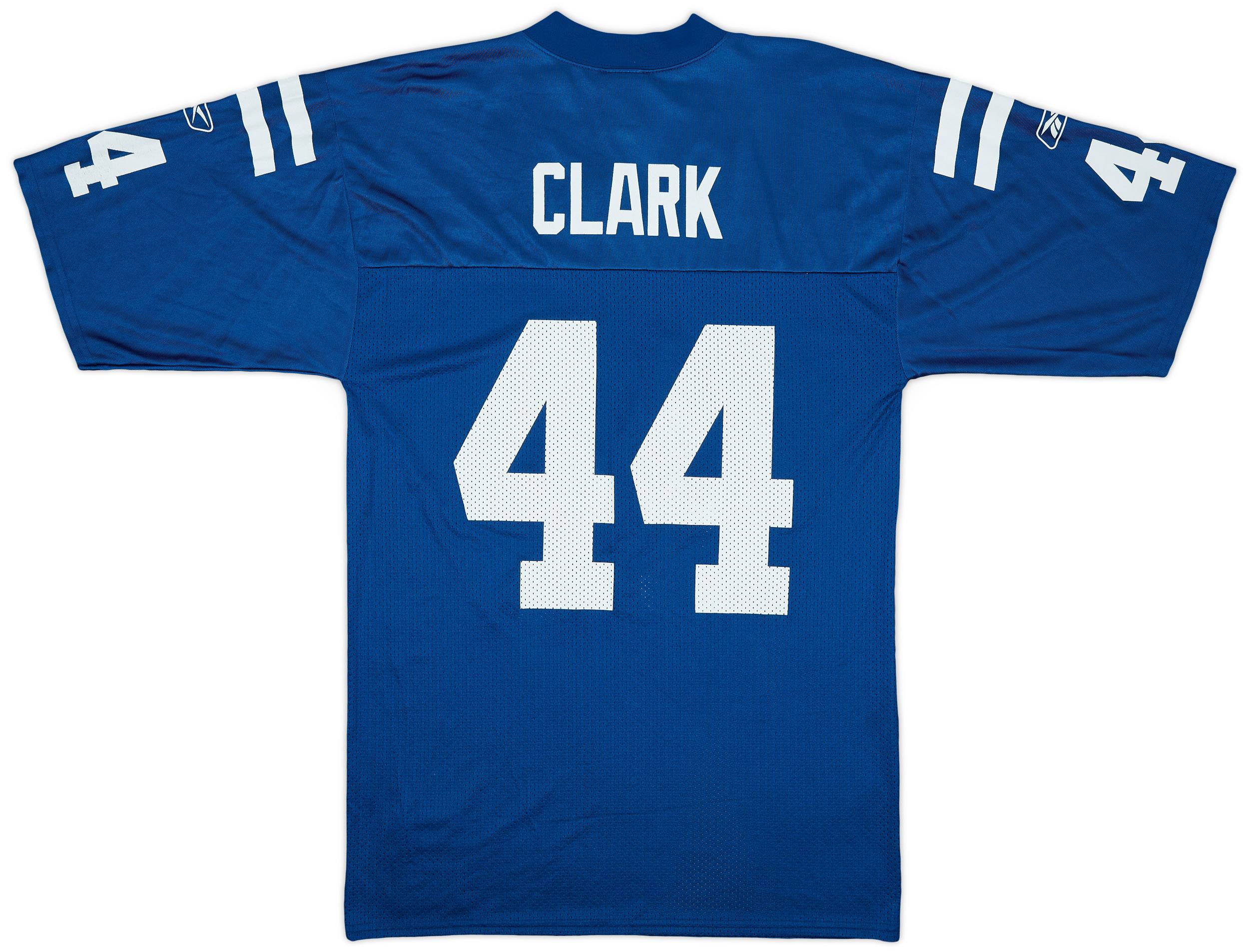 極美品 Reebok NFL COLTS 63 SATURDAY Jersey 2008-11 Indianapolis Colts Clark #44 Reebok Replica Home