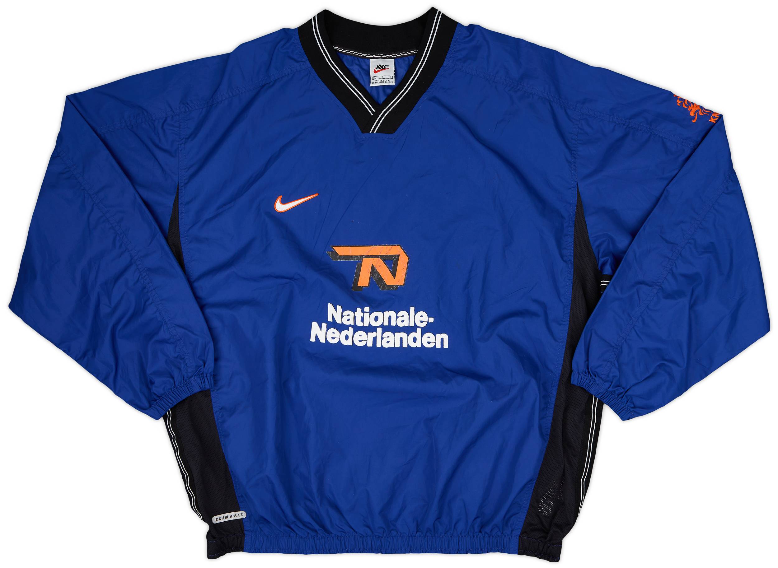 1998-00 Netherlands Player Issue Nike Drill Top - 5/10 - (XL)