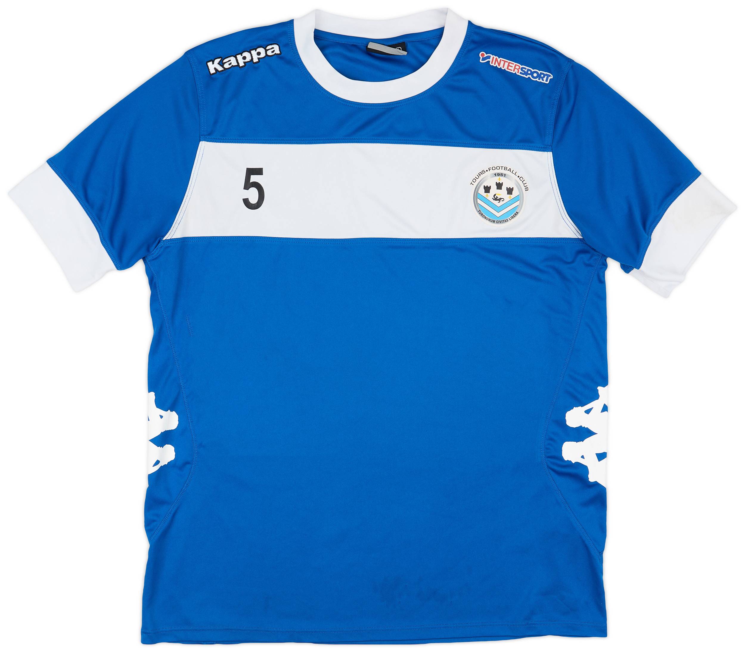 2018 19 Tours Kappa Player Issue Training Shirt 5 7 10 XL