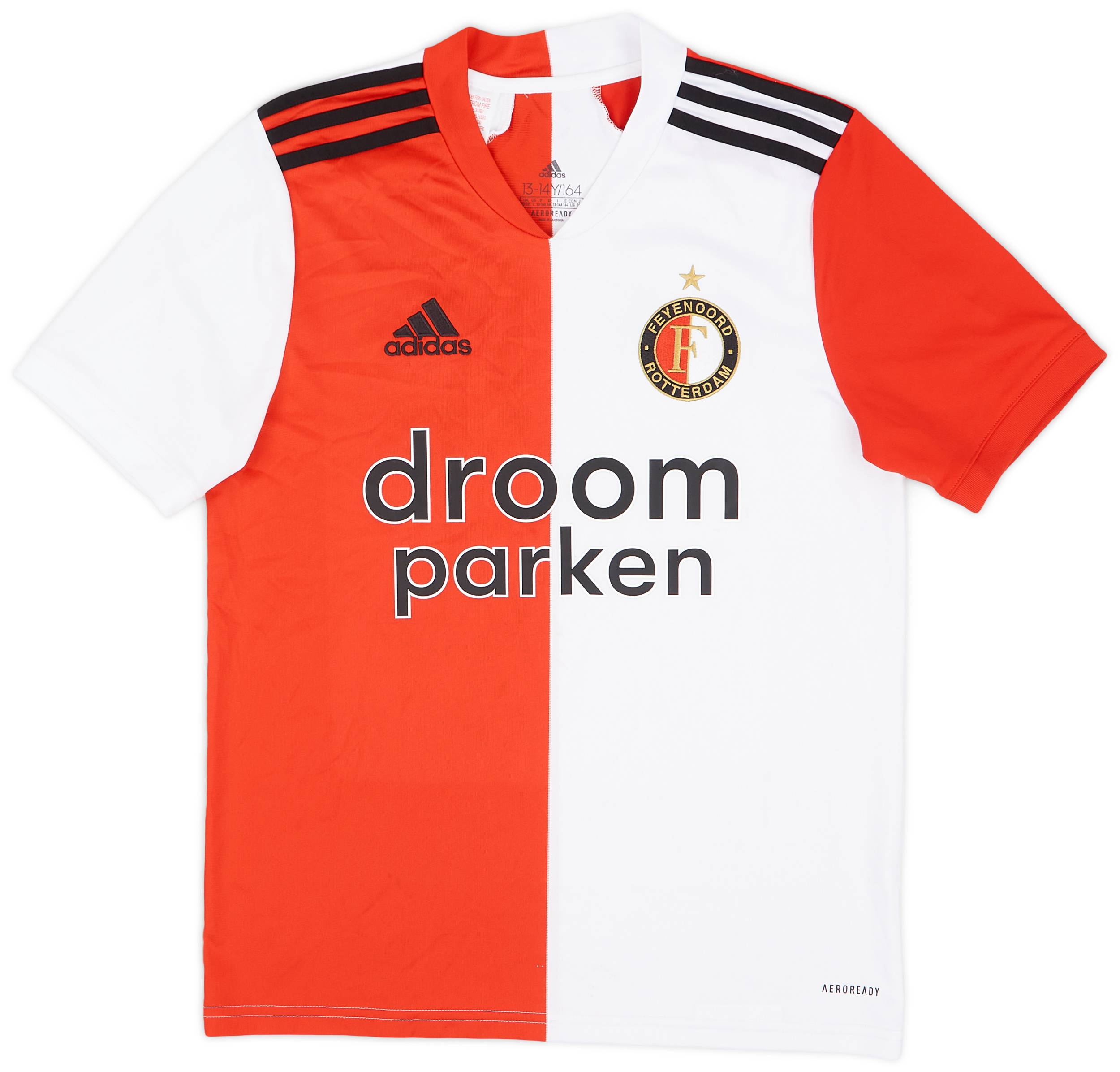 2020-21 Feyenoord Home Shirt - 7/10 - (L.Boys)
