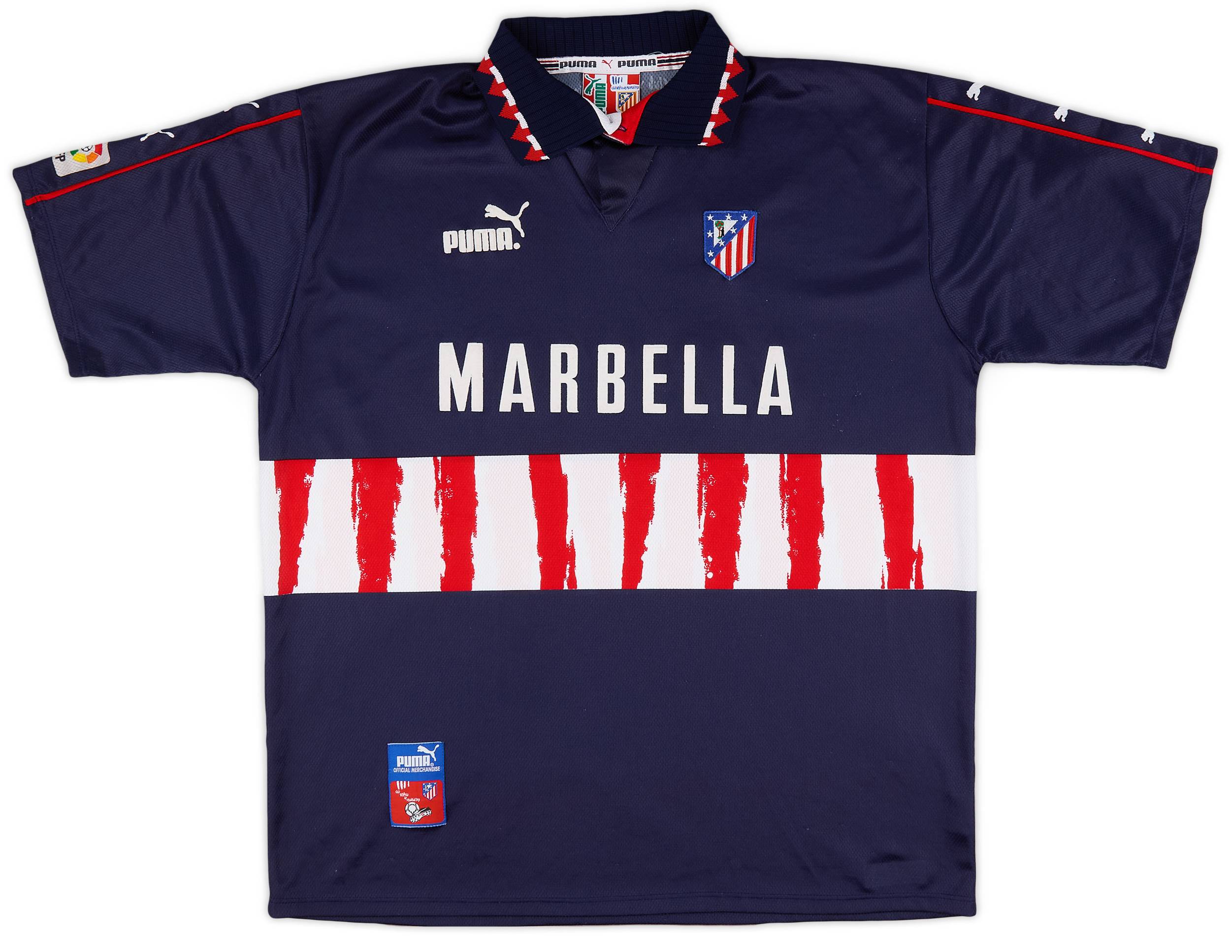 1997-98 Atletico Madrid Away Shirt - 8/10 - (XL)