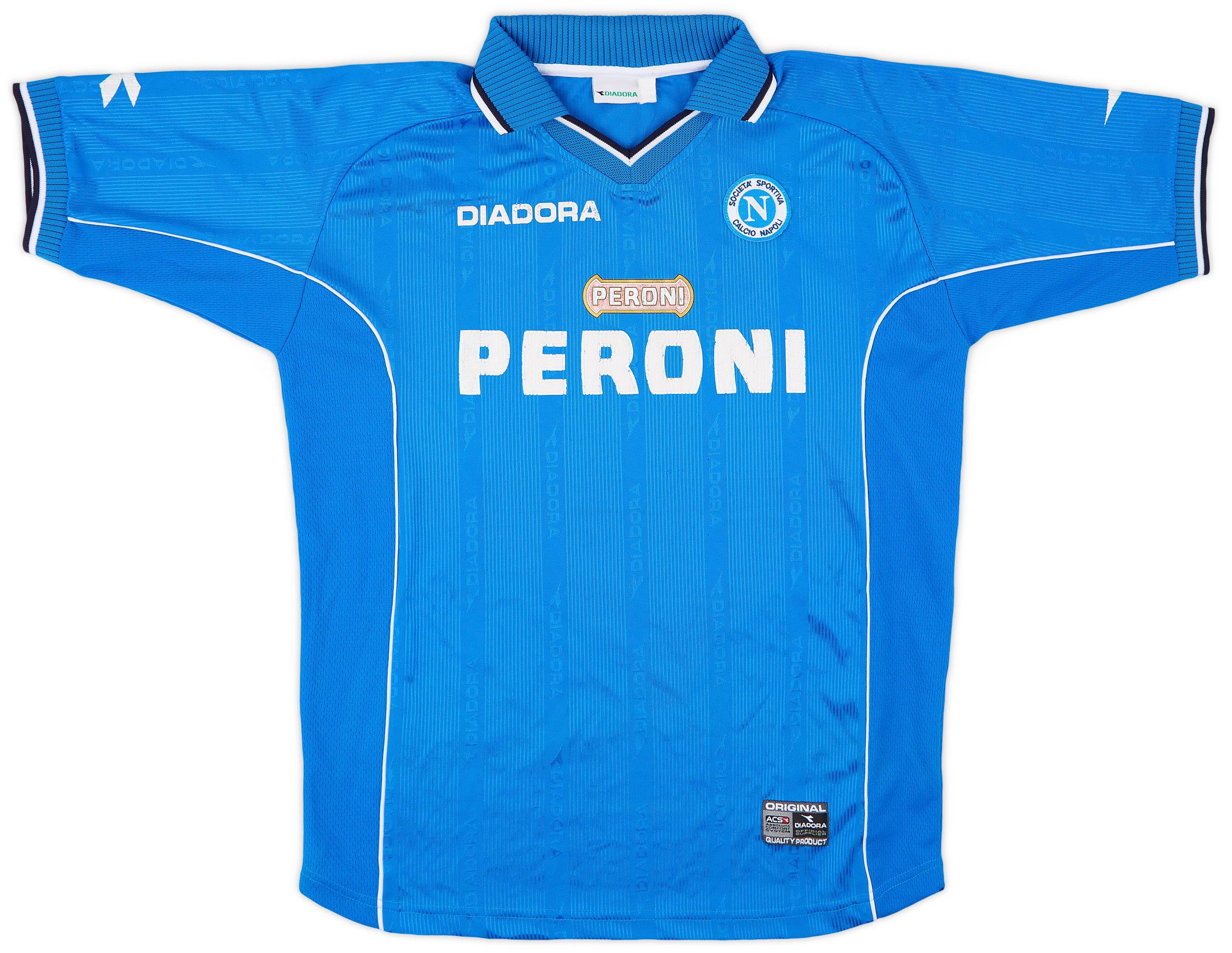 2000-01 Napoli Home Shirt - 5/10 - (L)
