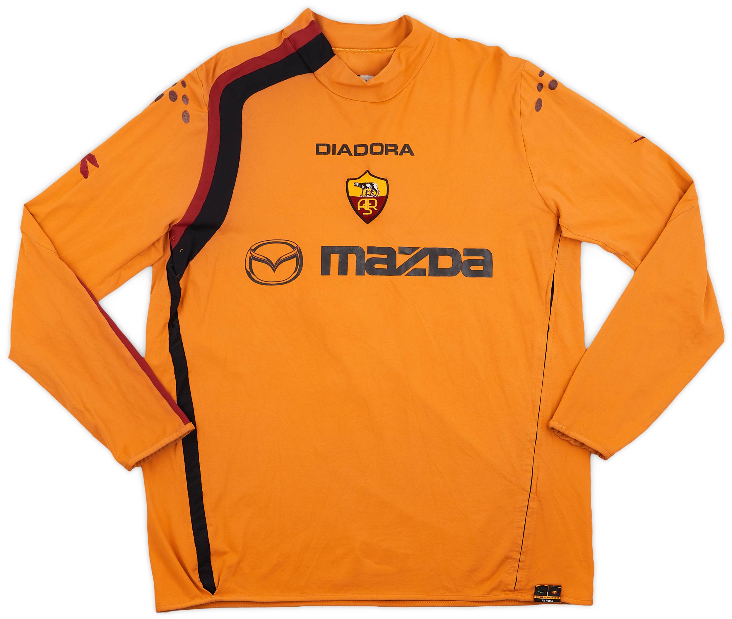 2004-05 Roma Third L/S Shirt #6 - 5/10 - (XL)