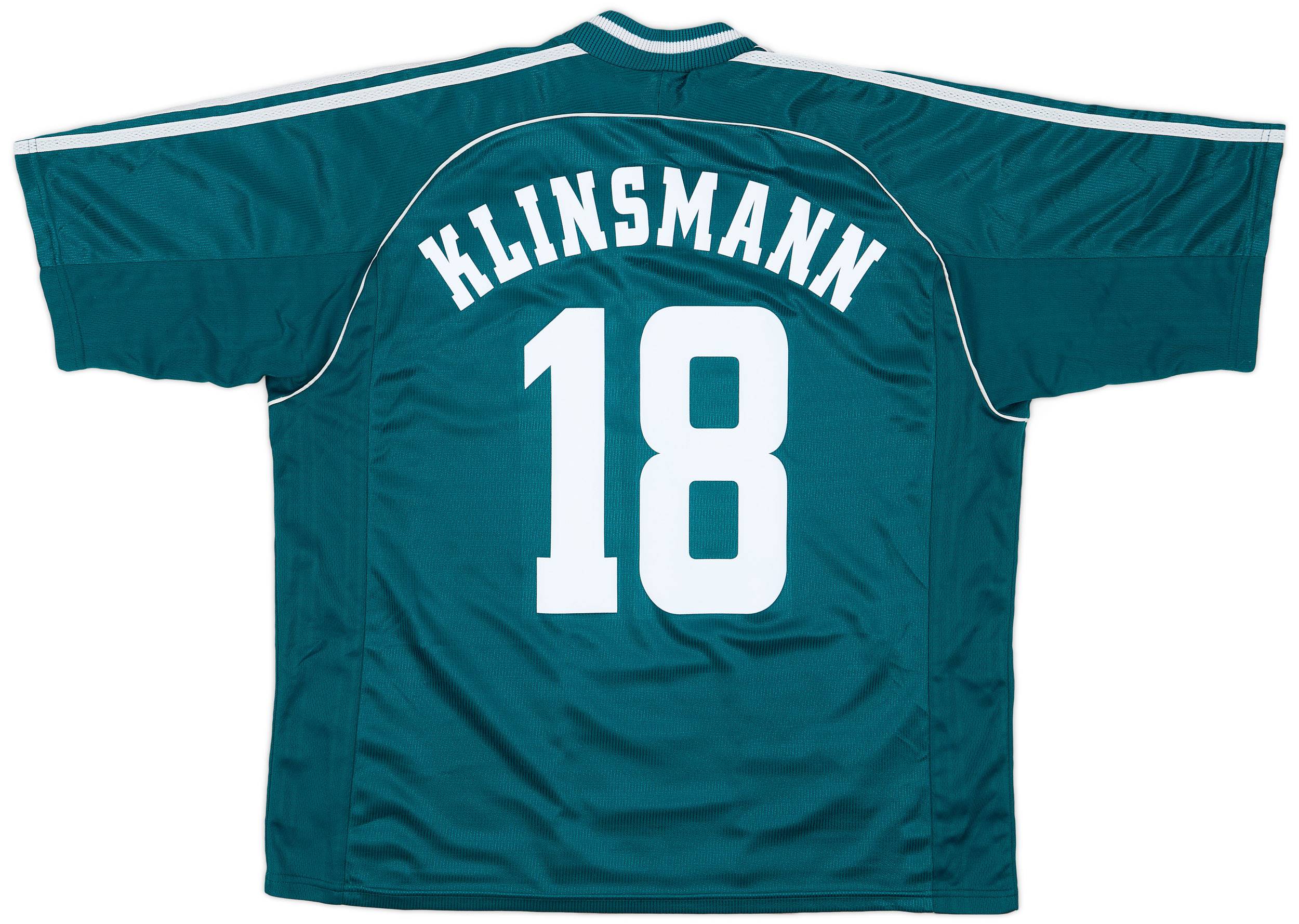1998-00 Germany Away Shirt Klinsmann #18 - 8/10 - (XL)