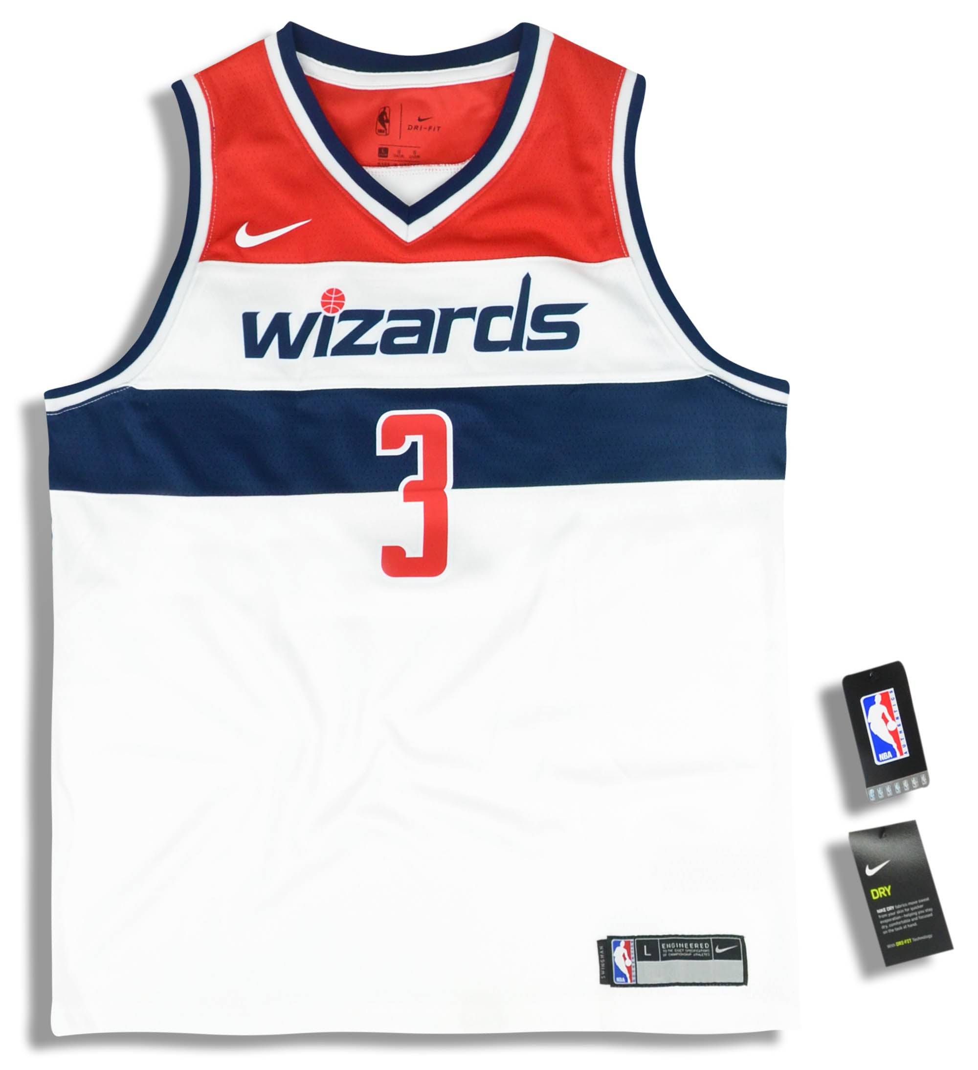 2018 19 Washington Wizards Beal 3 Nike Swingman Jersey Home Y W Tags