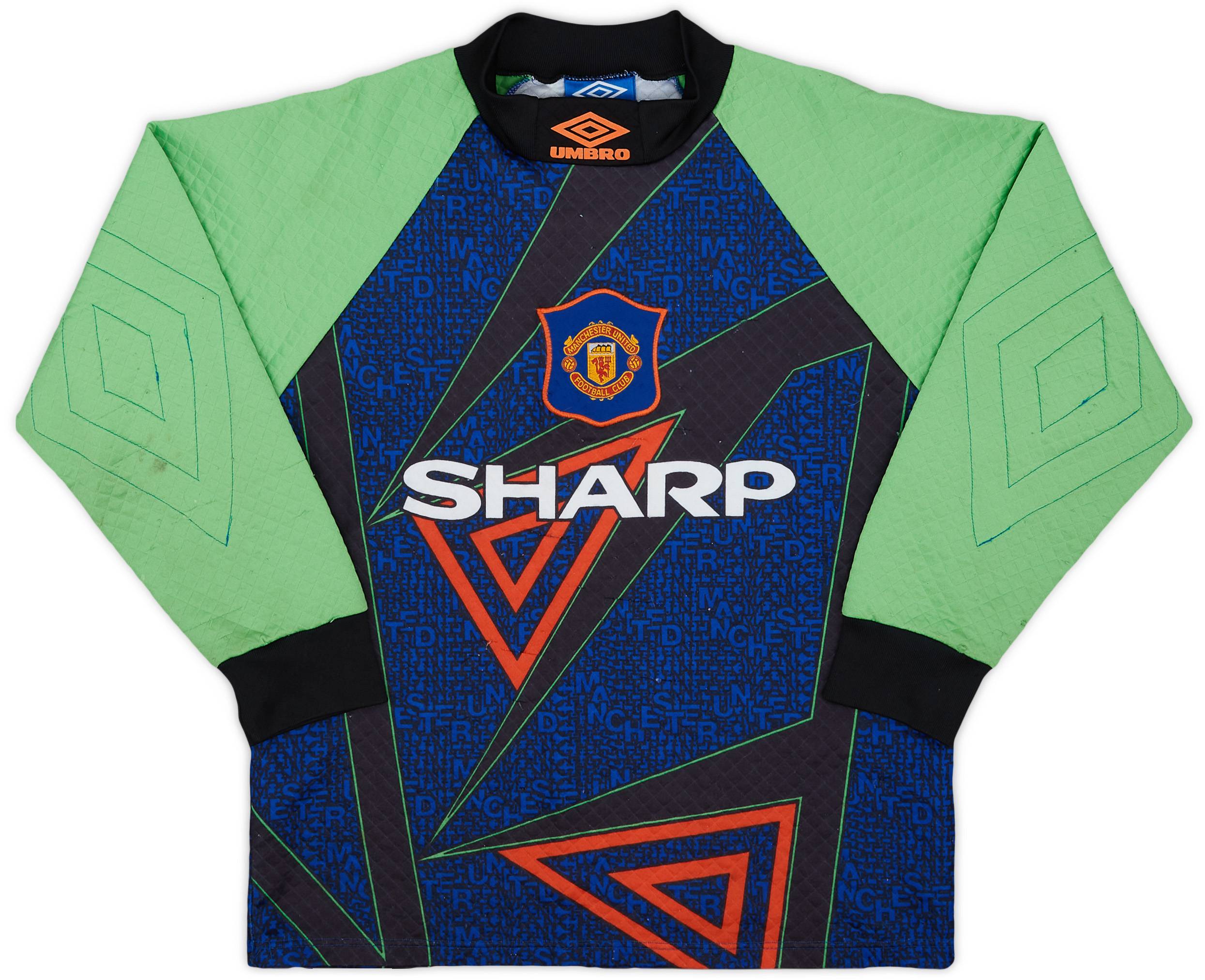 大人気！まとめ一覧 Manchester 1994-96 United (Y) - 6/10 - Shirt GK トップス