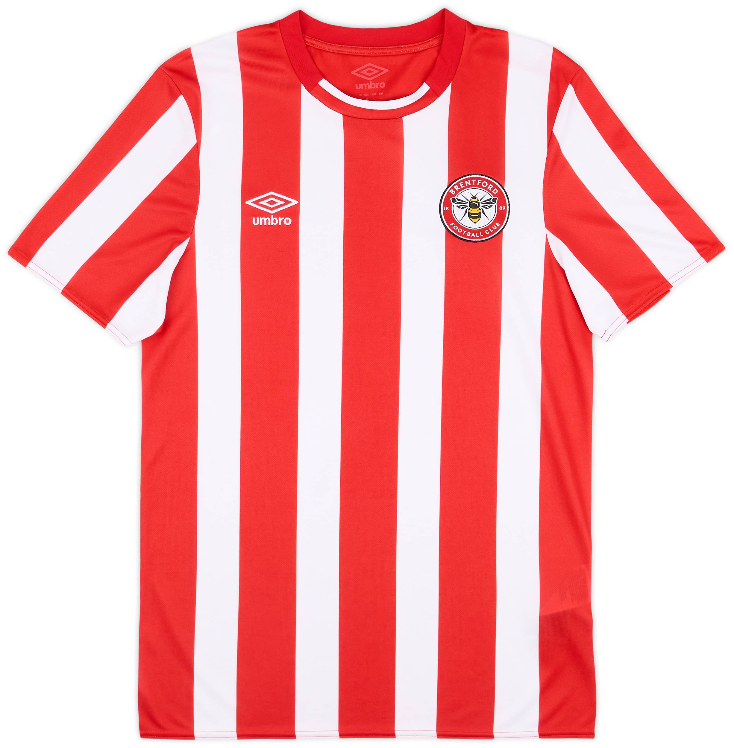 2021-23 Brentford Home Shirt - As New - (M)