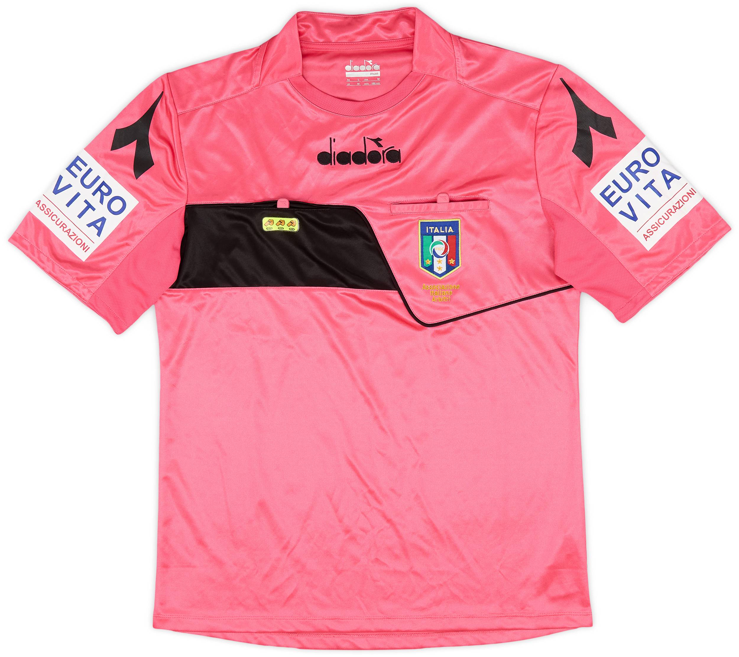 2014-15 Italy Diadora Referee Shirt - 9/10 - (M)