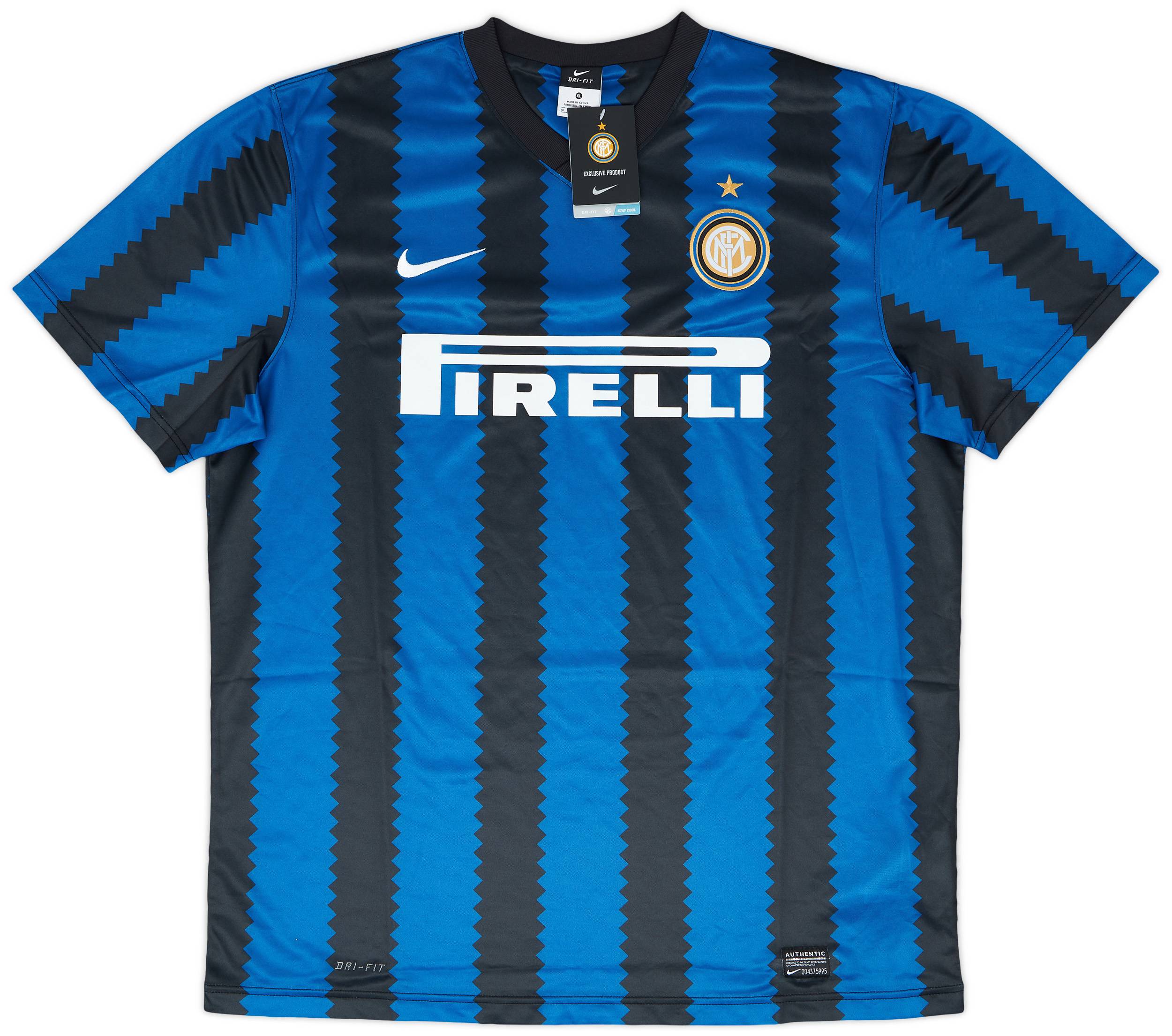 2010-11 Inter Milan Basic Home Shirt (XL)