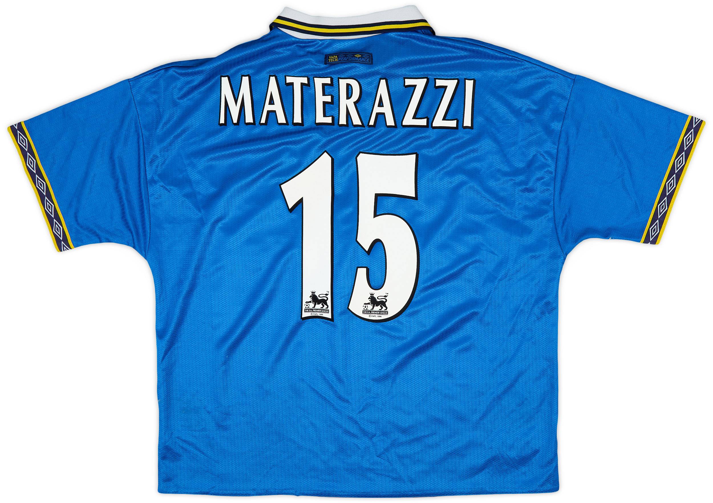 1997-99 Everton Home Shirt Materazzi #15 - 6/10 - (XXL)