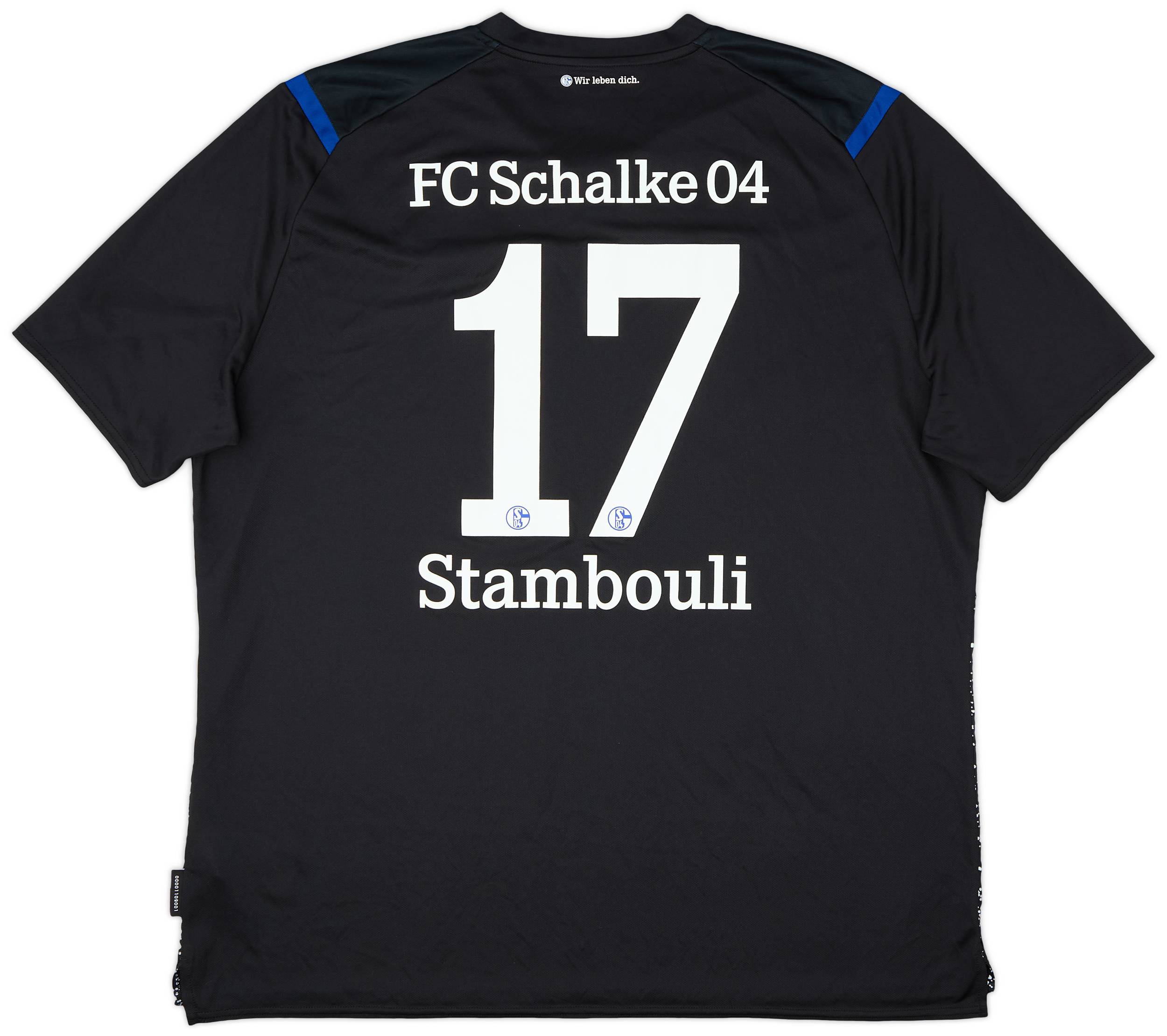 2019-20 Schalke Third Shirt Stambouli #17 - 9/10 - (4XL)