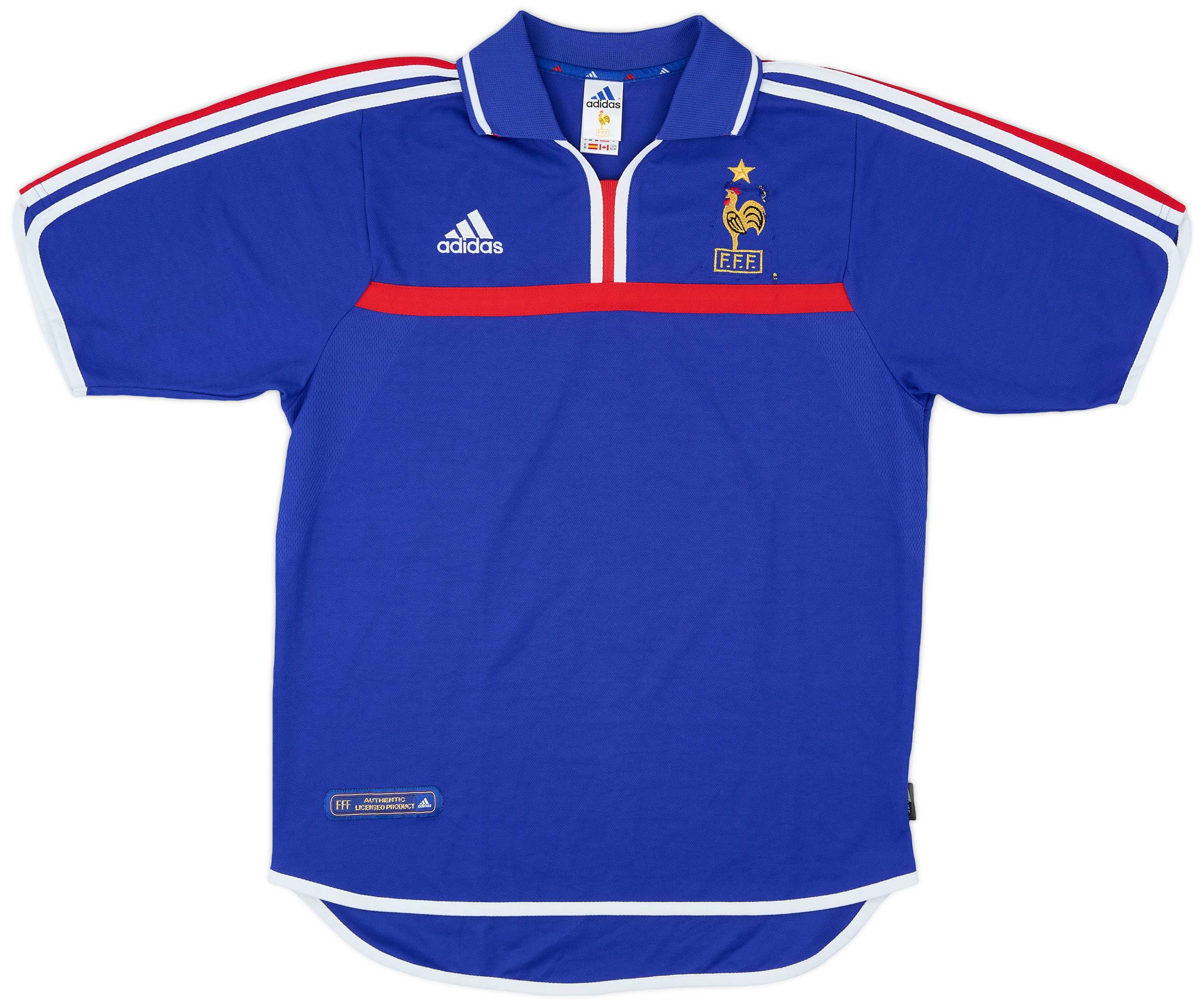 2000-02 France Home Shirt - 5/10 - (M)