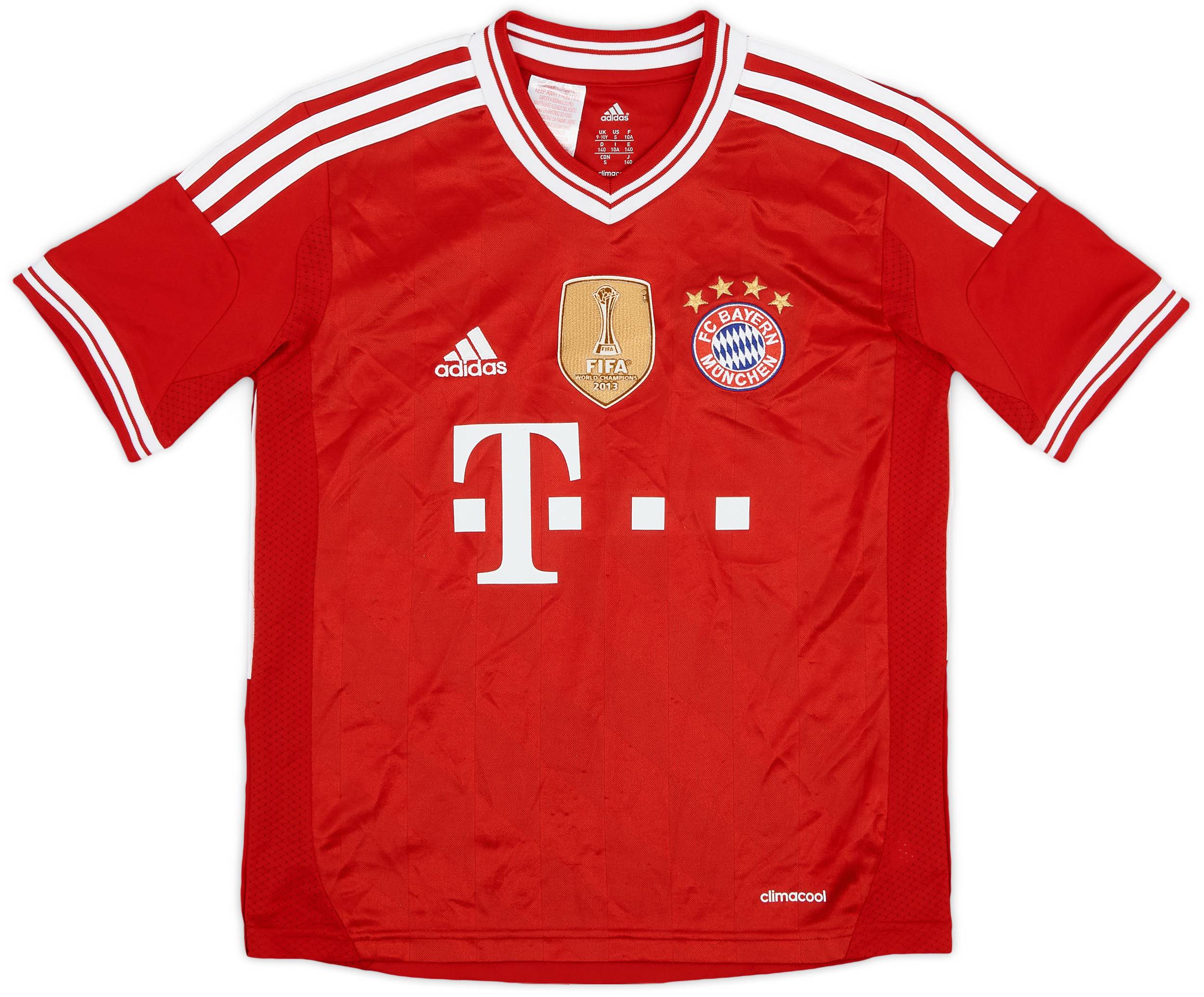 2013-14 Bayern Munich Home Shirt - 8/10 - (S.Boys)