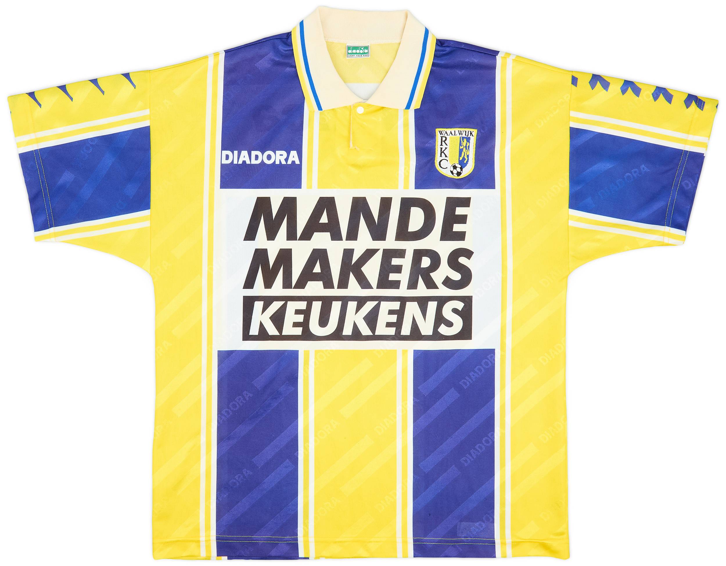 1995-97 RKC Waalwijk Home Shirt - 9/10 - (XL)