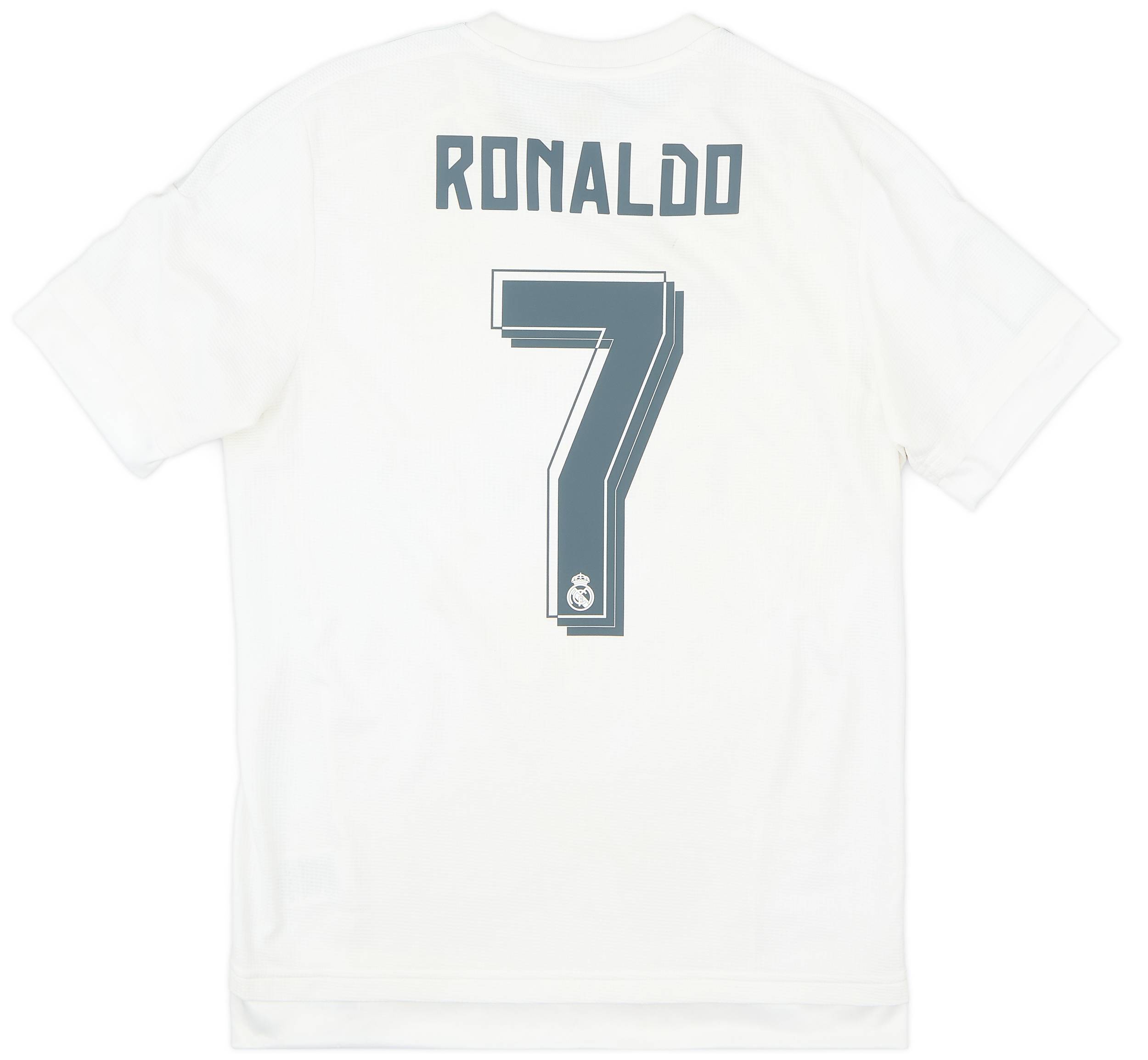2015-16 Real Madrid Home Shirt Ronaldo #7 - 6/10 - (M)