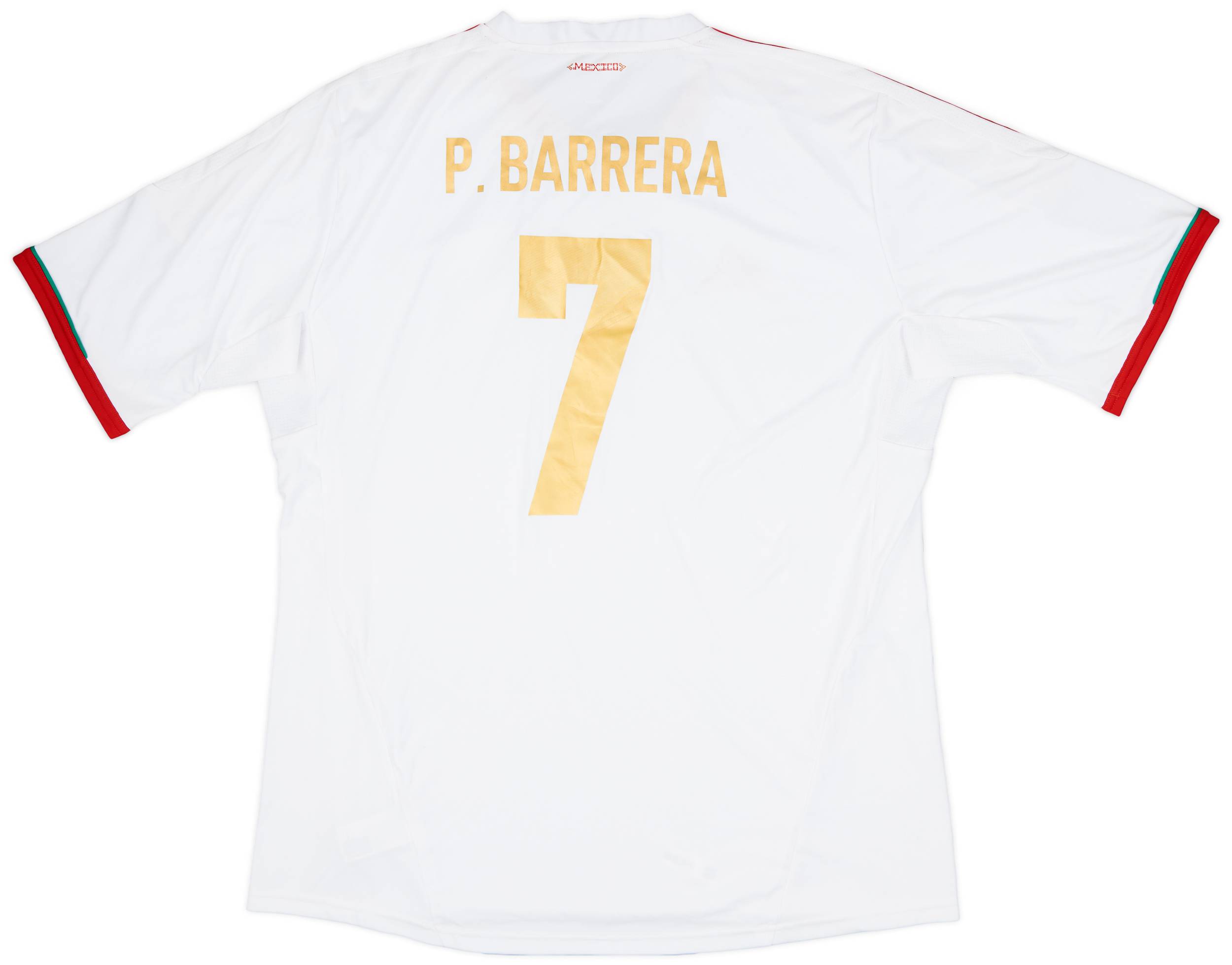 2013-14 Mexico Away Shirt P. Barrera #7 - 8/10 - (XXL)