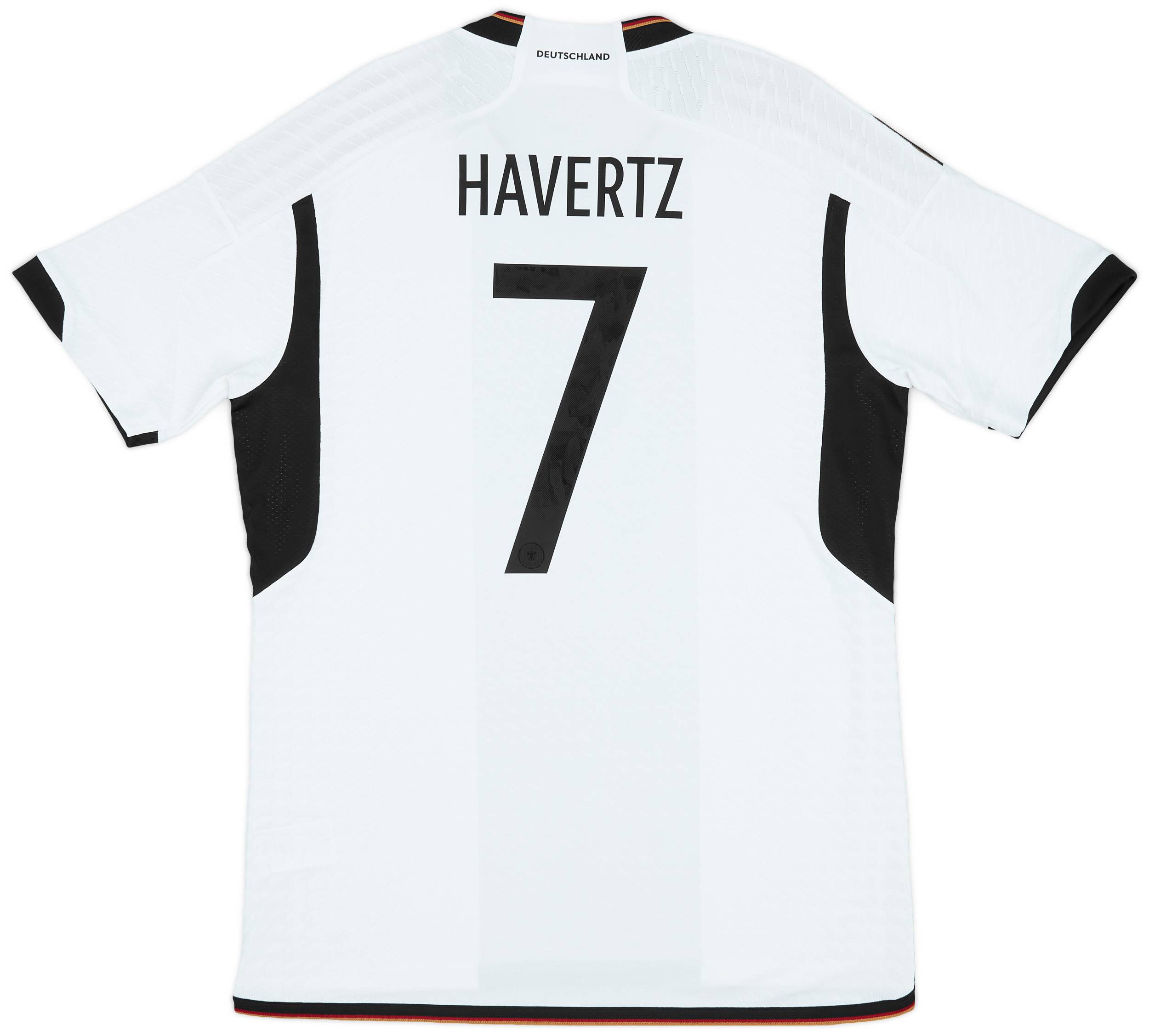 【あすつく】 2022-23 #7 Havertz Shirt Home Authentic Germany ウェア