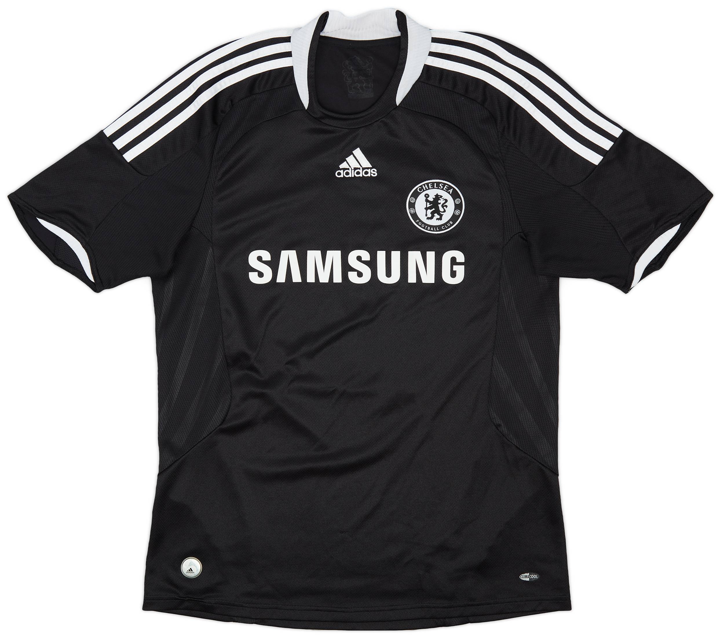 09/10 adidas × CHELSEA Away Game Shirts 2009-10 Chelsea Away L/S Shirt - 9/10 - (L.Boys)