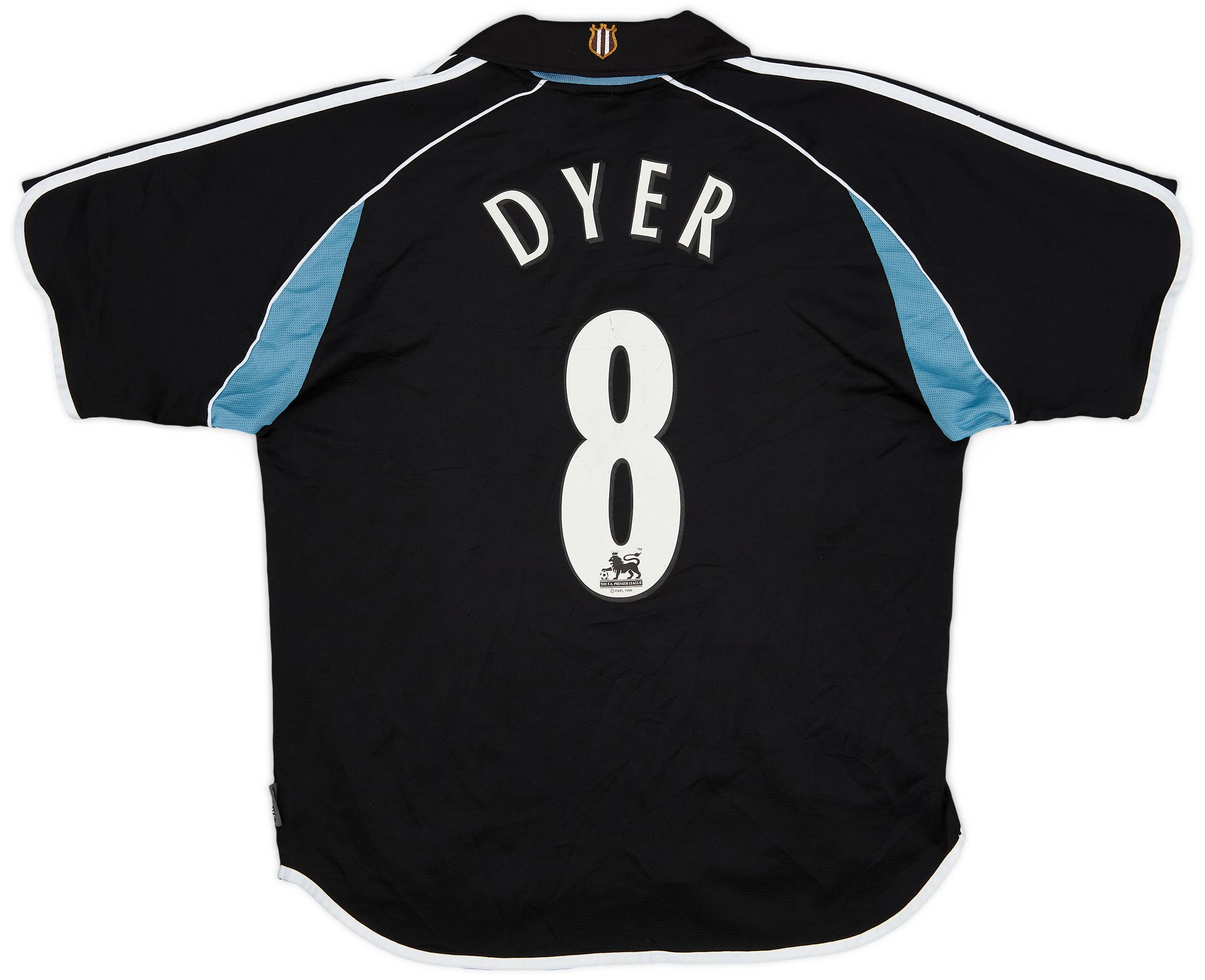 2000-01 Newcastle Away Shirt Dyer #8 - 4/10 - (M)
