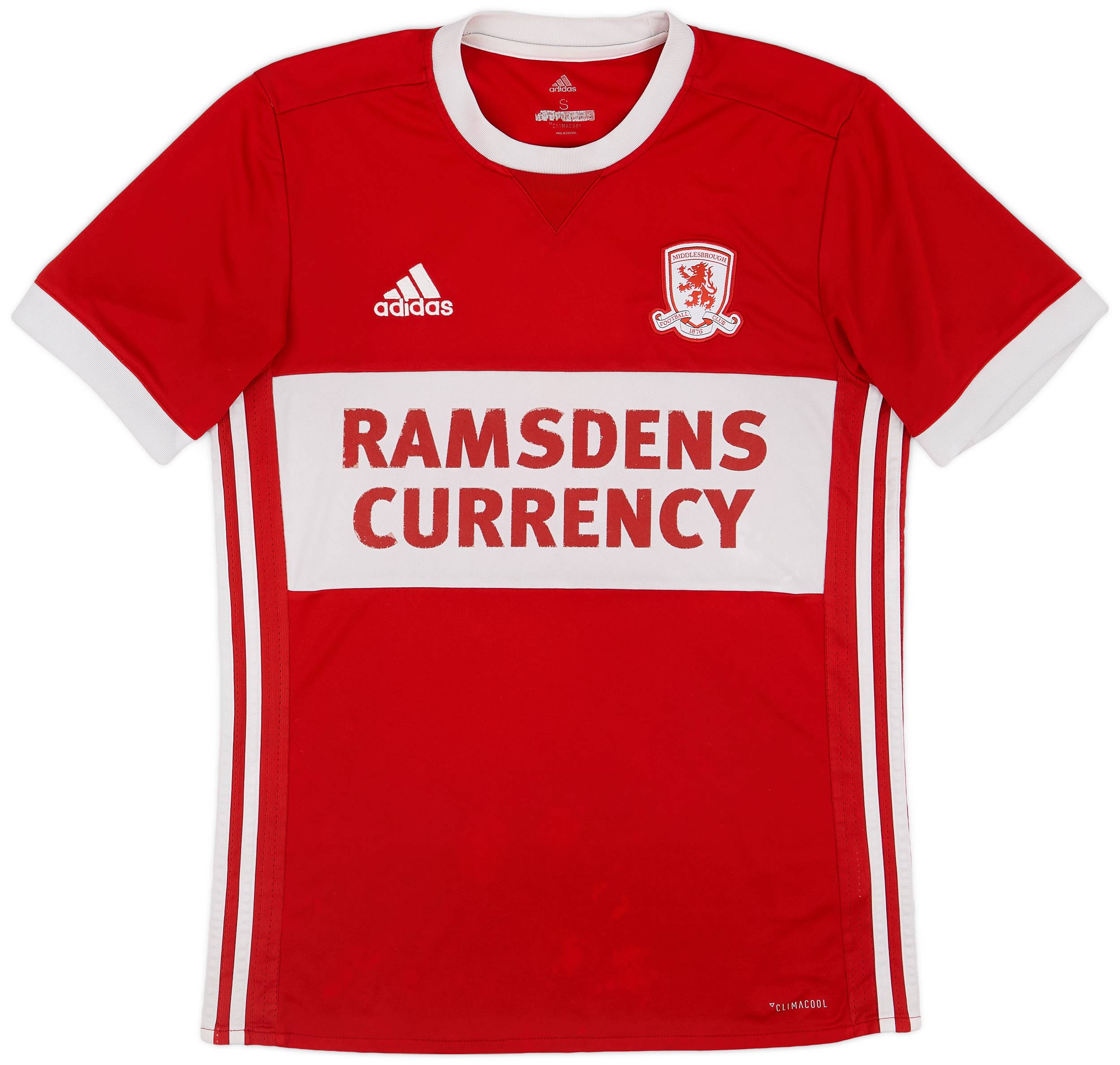2017 18 Middlesbrough Home Shirt 4 10 S
