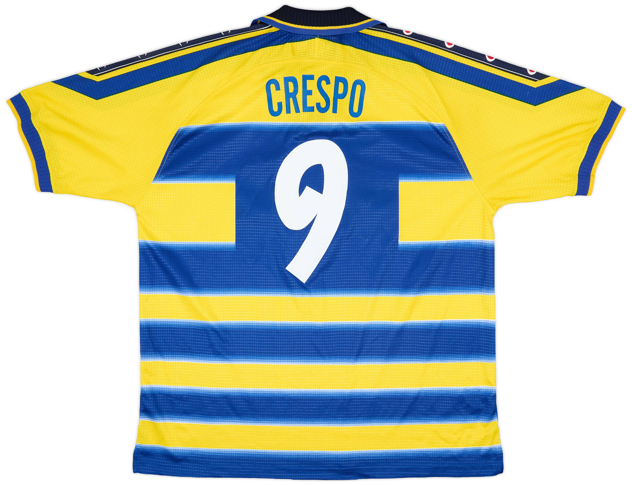 1999-00 Parma Home Shirt Crespo #9 - 9/10 - (XL)