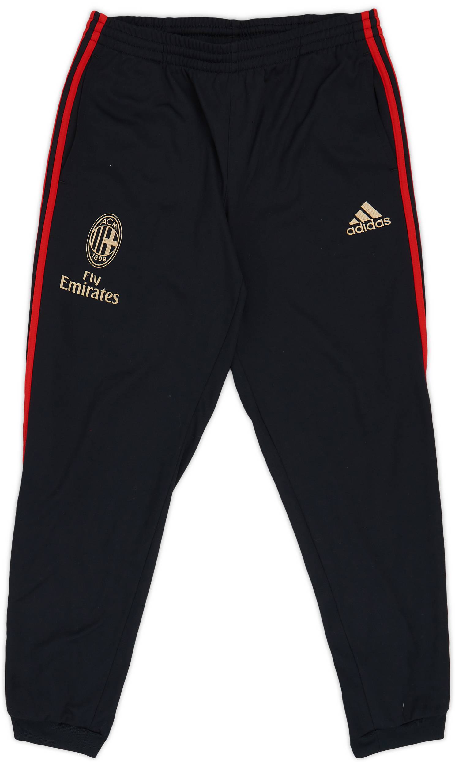 2011-12 AC Milan adidas Track Pants/Bottoms - 10/10 - (M)