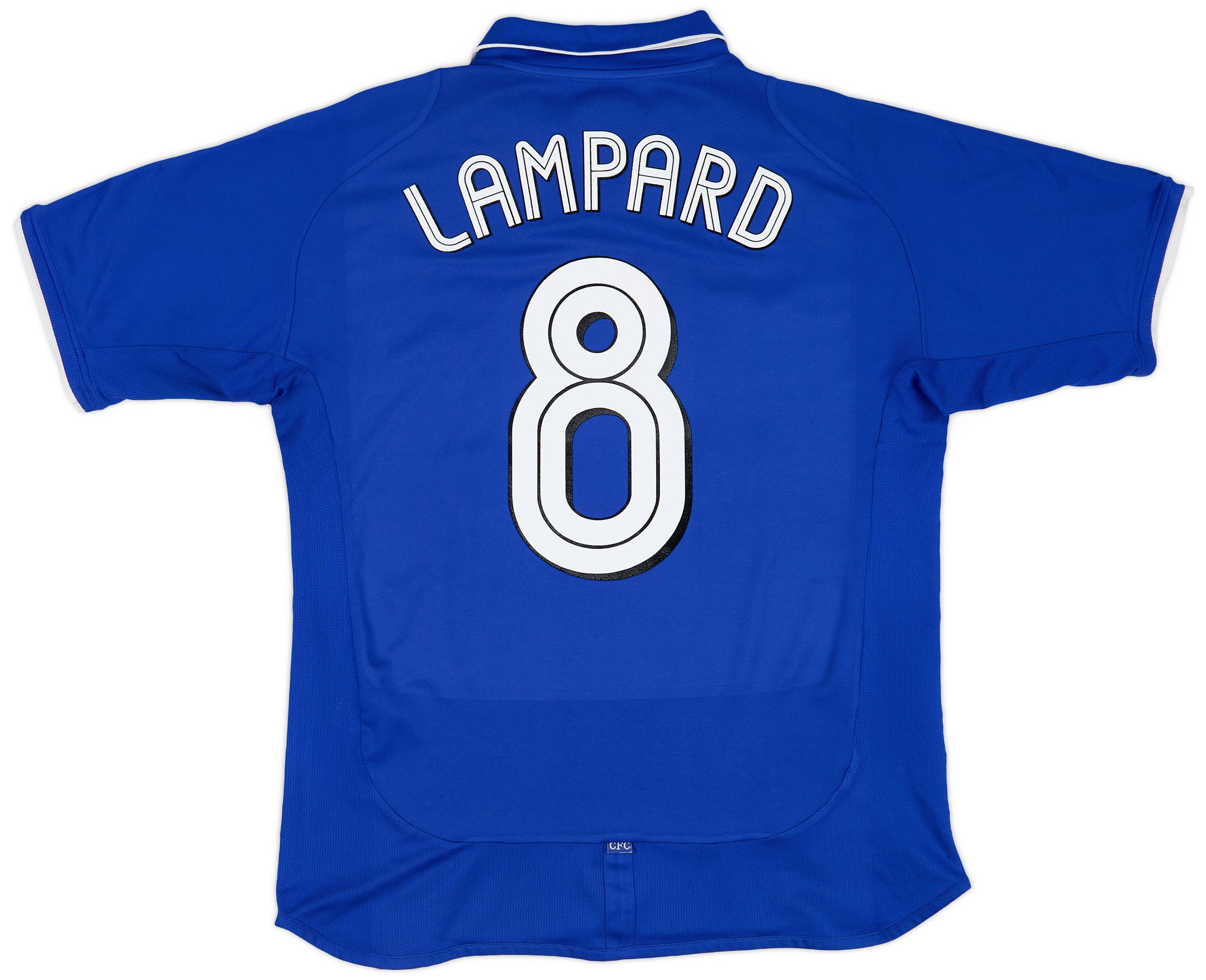 2001-03 Chelsea Home Shirt Lampard #8 - 5/10 - (M)