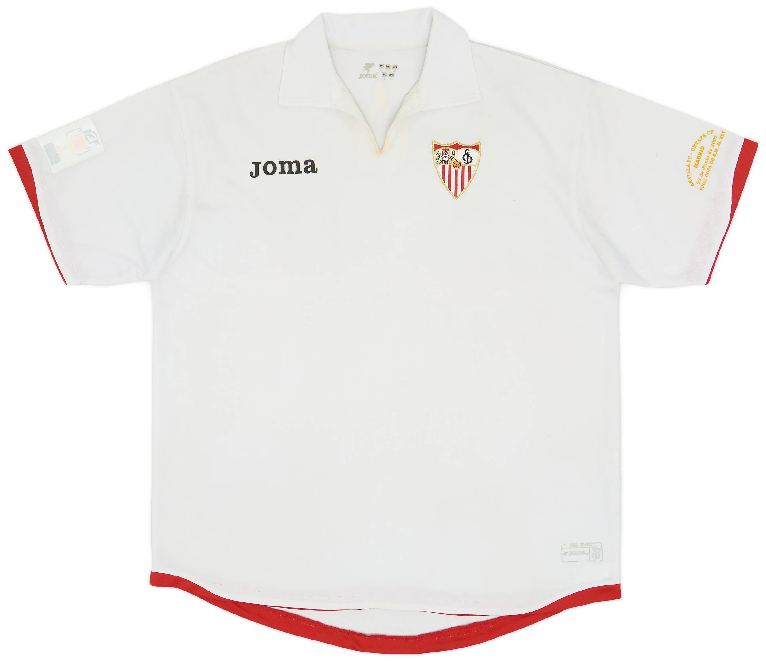2007 Sevilla Cup Final Shirt - 6/10 - (L)