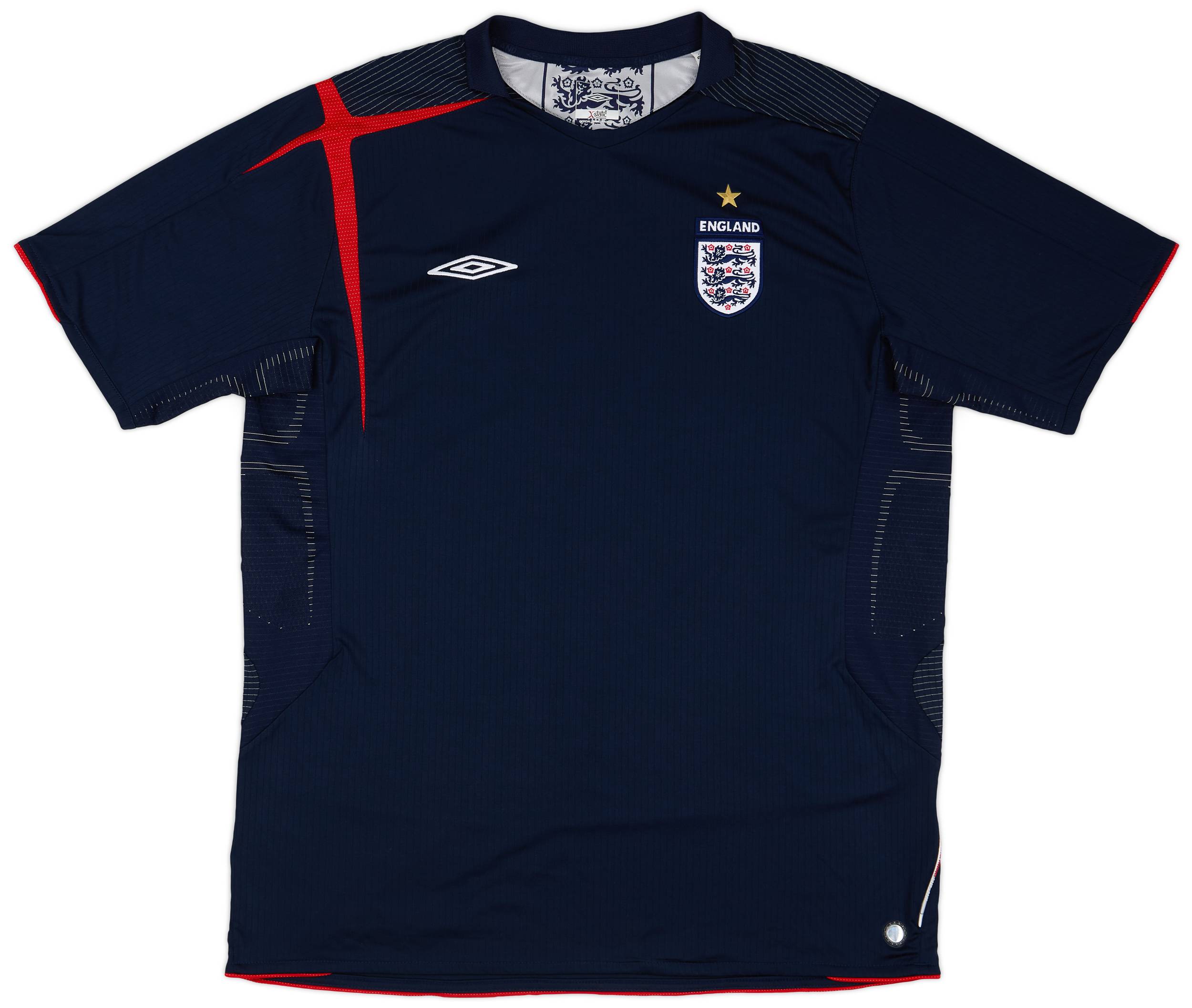 2005-06 England GK S/S Shirt - 10/10 - (XL)