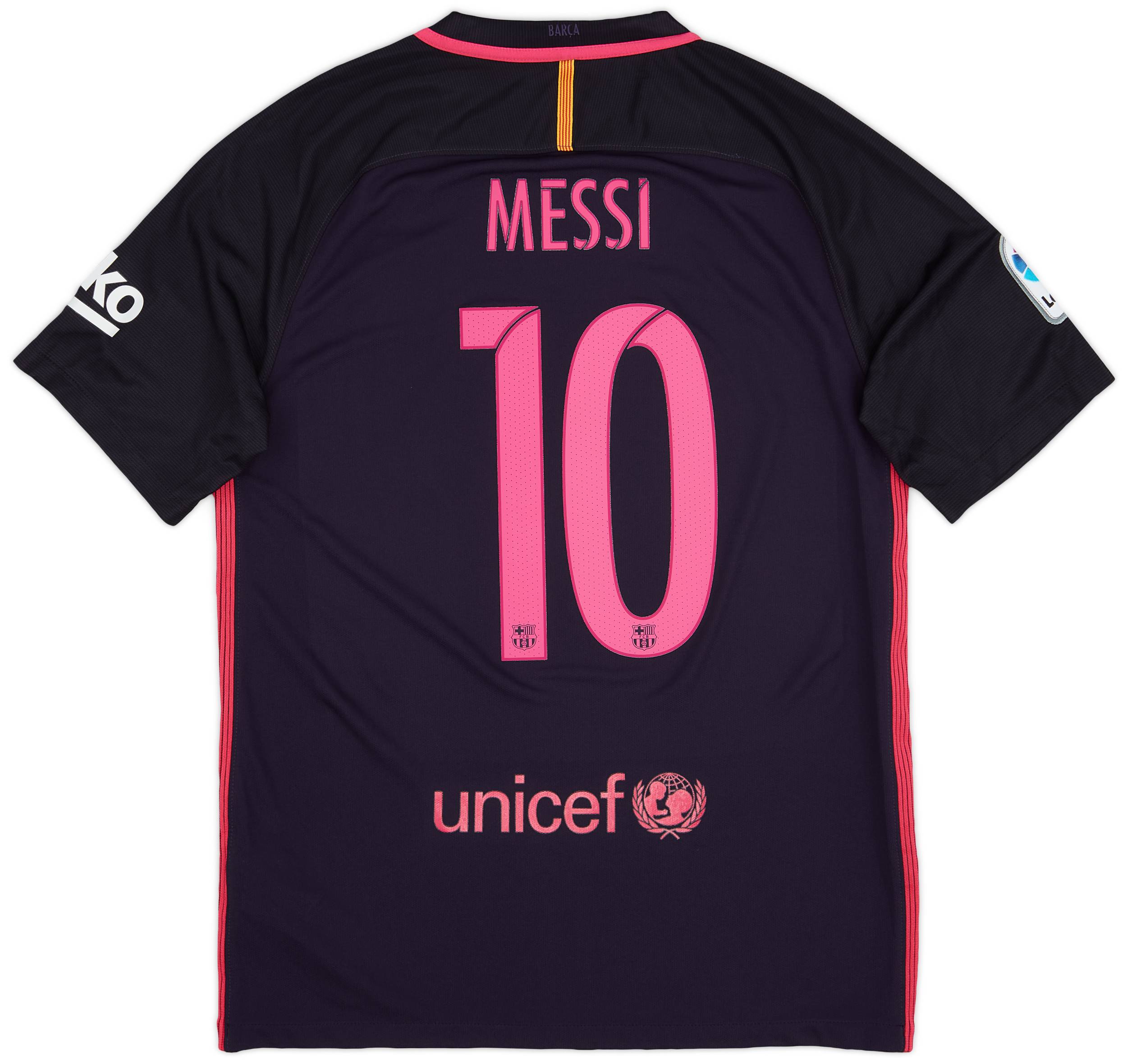 2016-17 Barcelona Away Shirt Messi #10 (M)