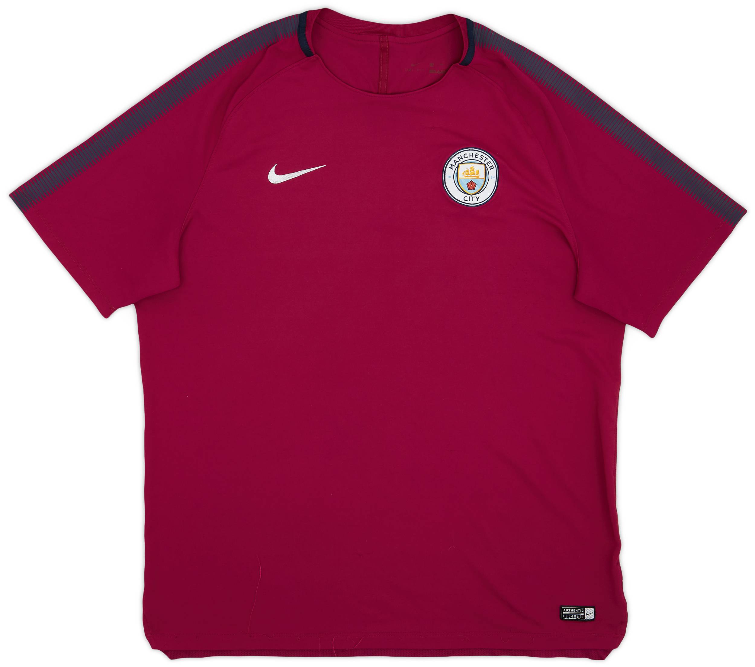 2017-18 Manchester City Nike Training Shirt - 7/10 - (XXL)