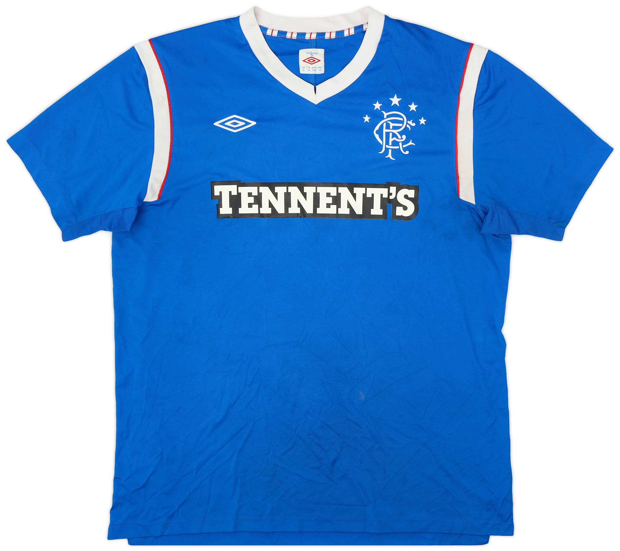 2010-11 Rangers Home Shirt - 5/10 - (XL)